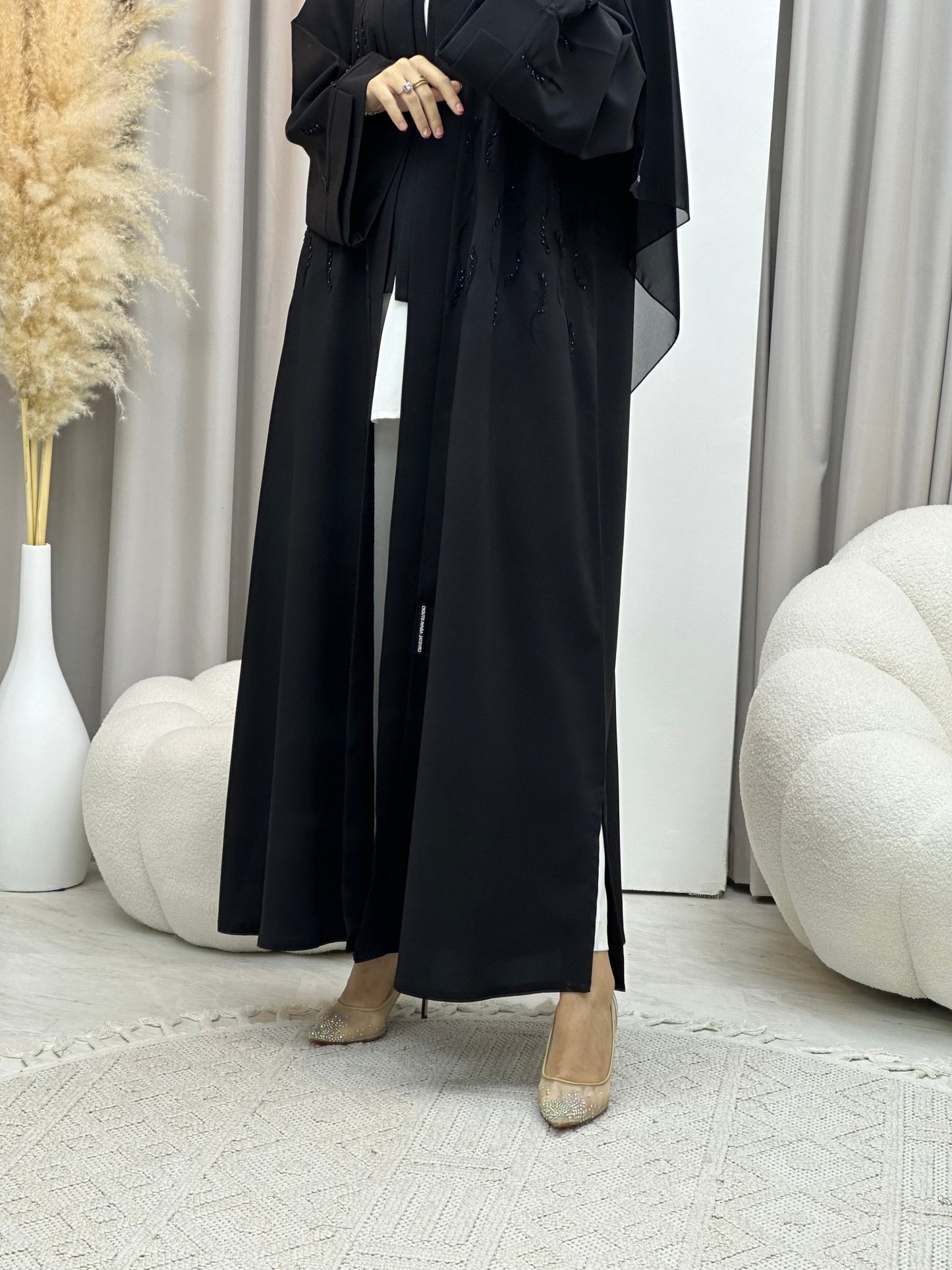 C 0042 Black Eid Abaya