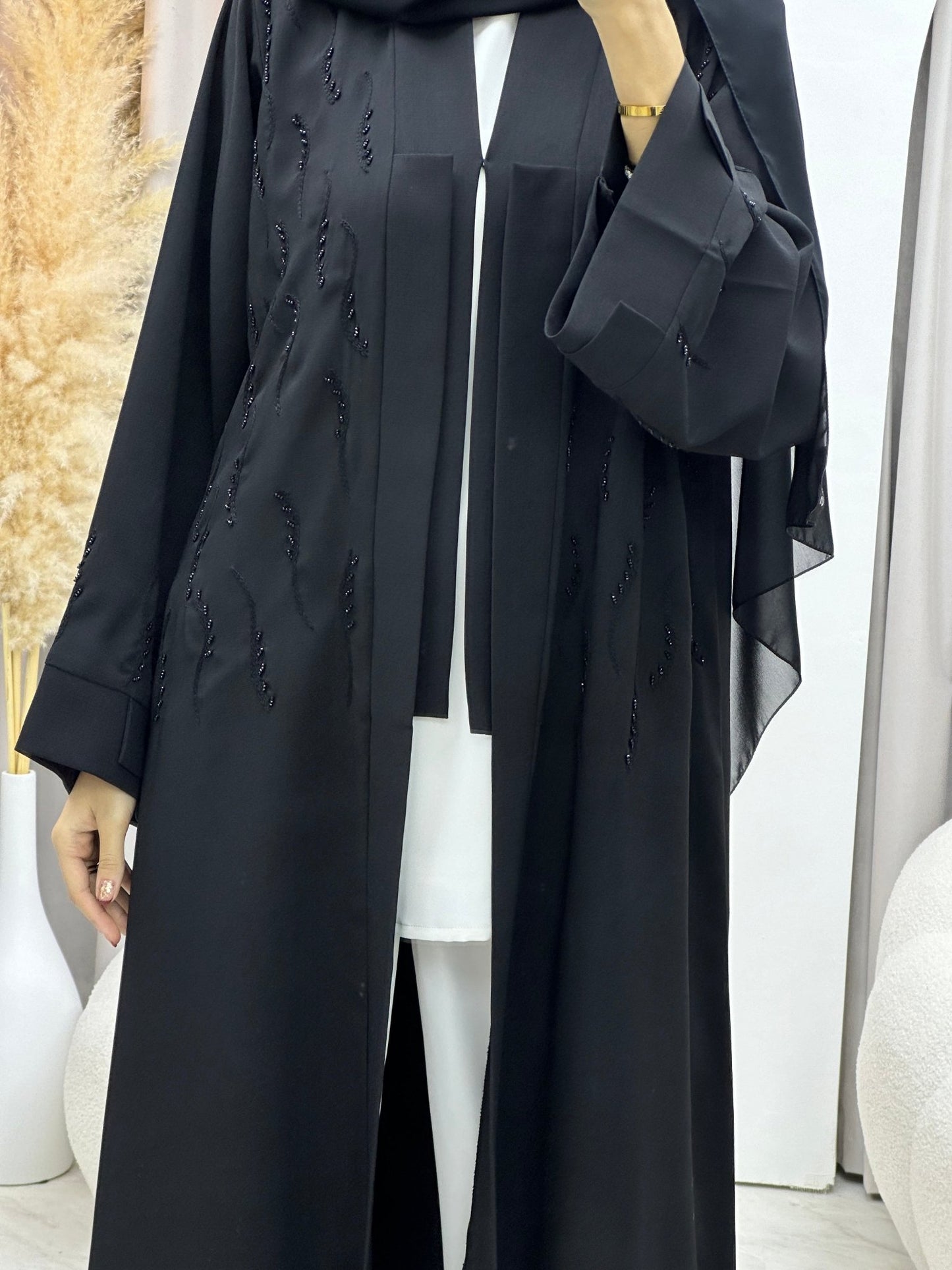 C 0042 Black Eid Abaya