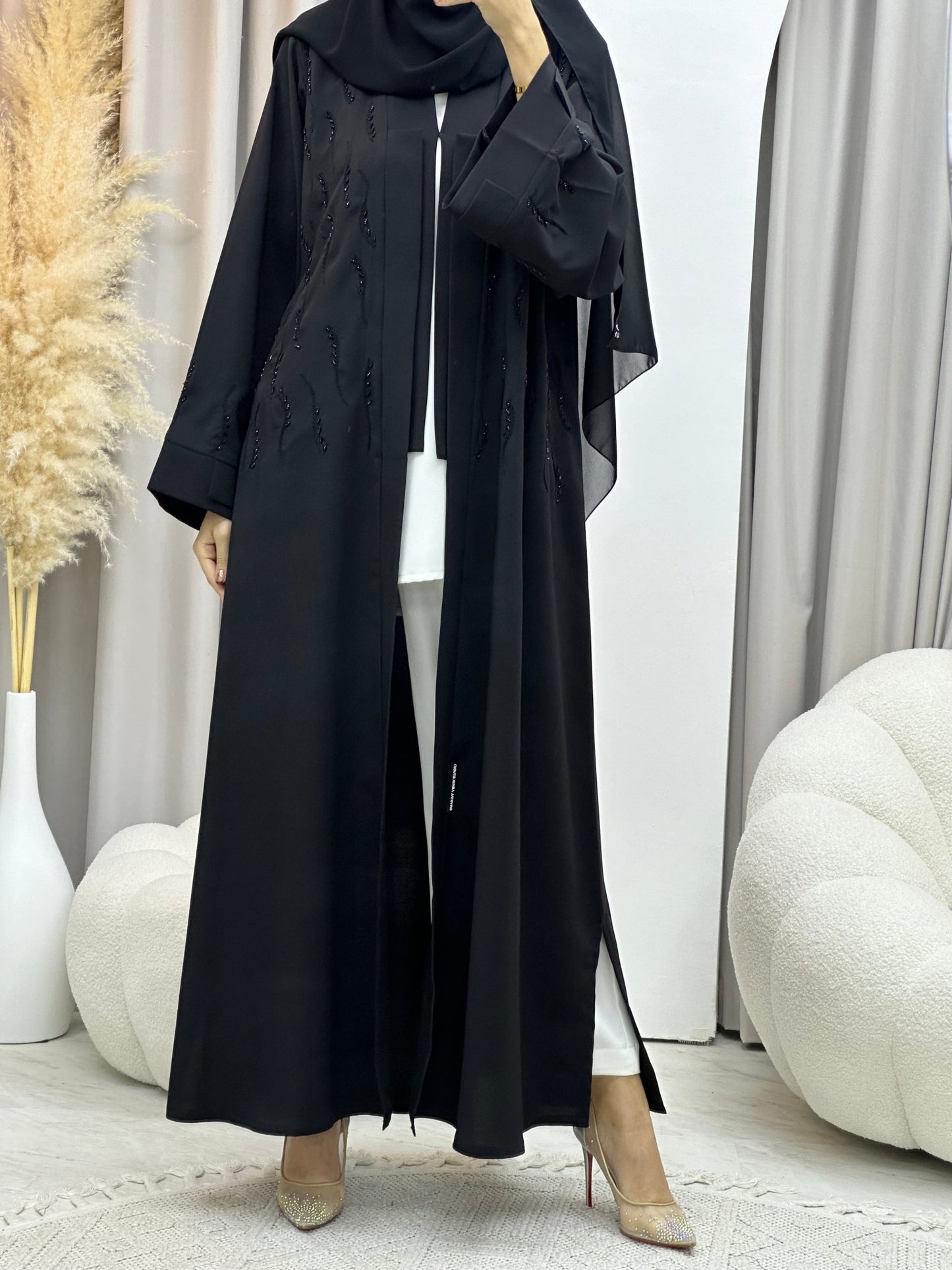 C 0042 Black Eid Abaya