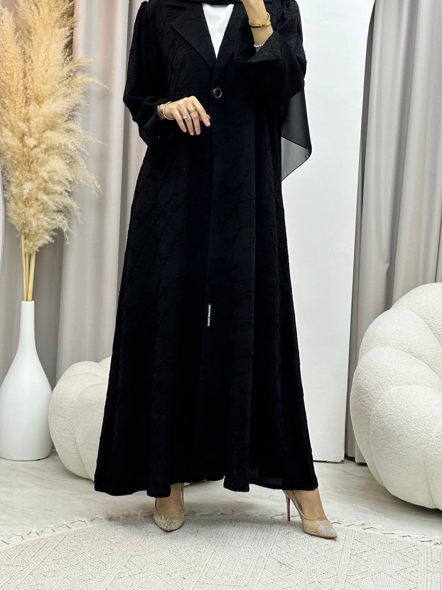 C 0044 Black Eid Abaya