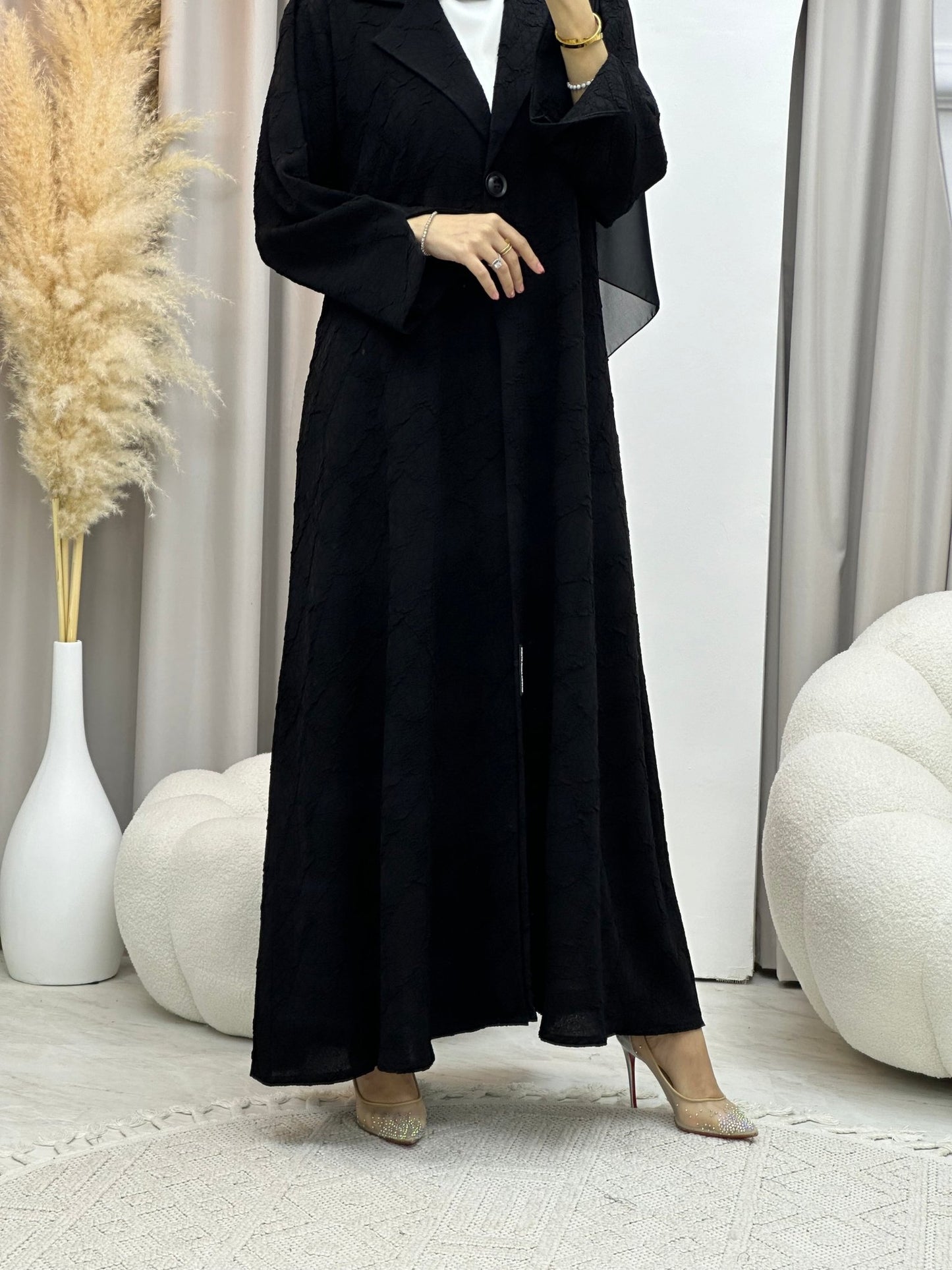 C 0044 Black Eid Abaya