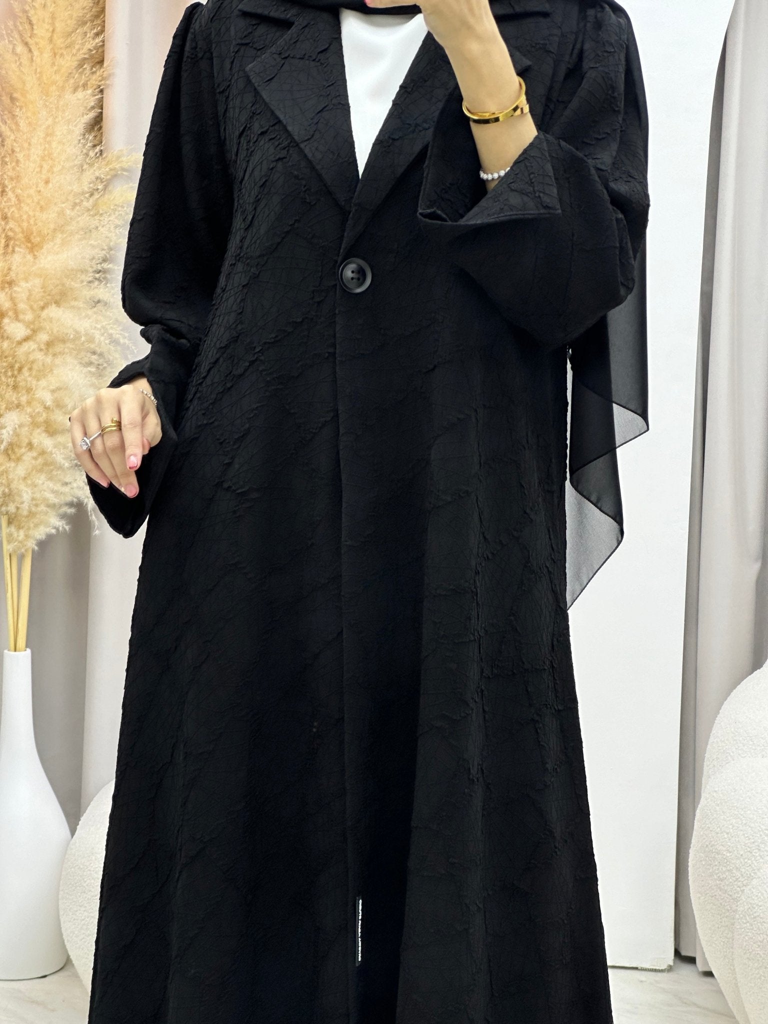 C 0044 Black Eid Abaya