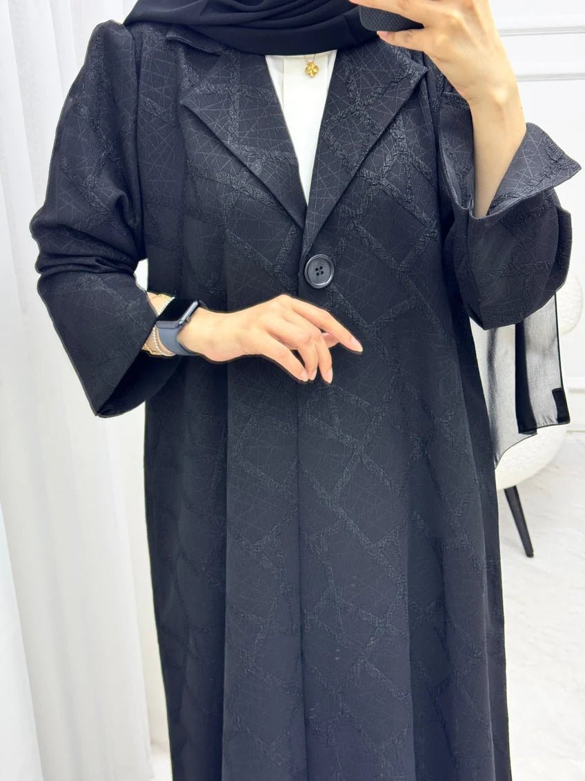 C 0044 Black Eid Abaya