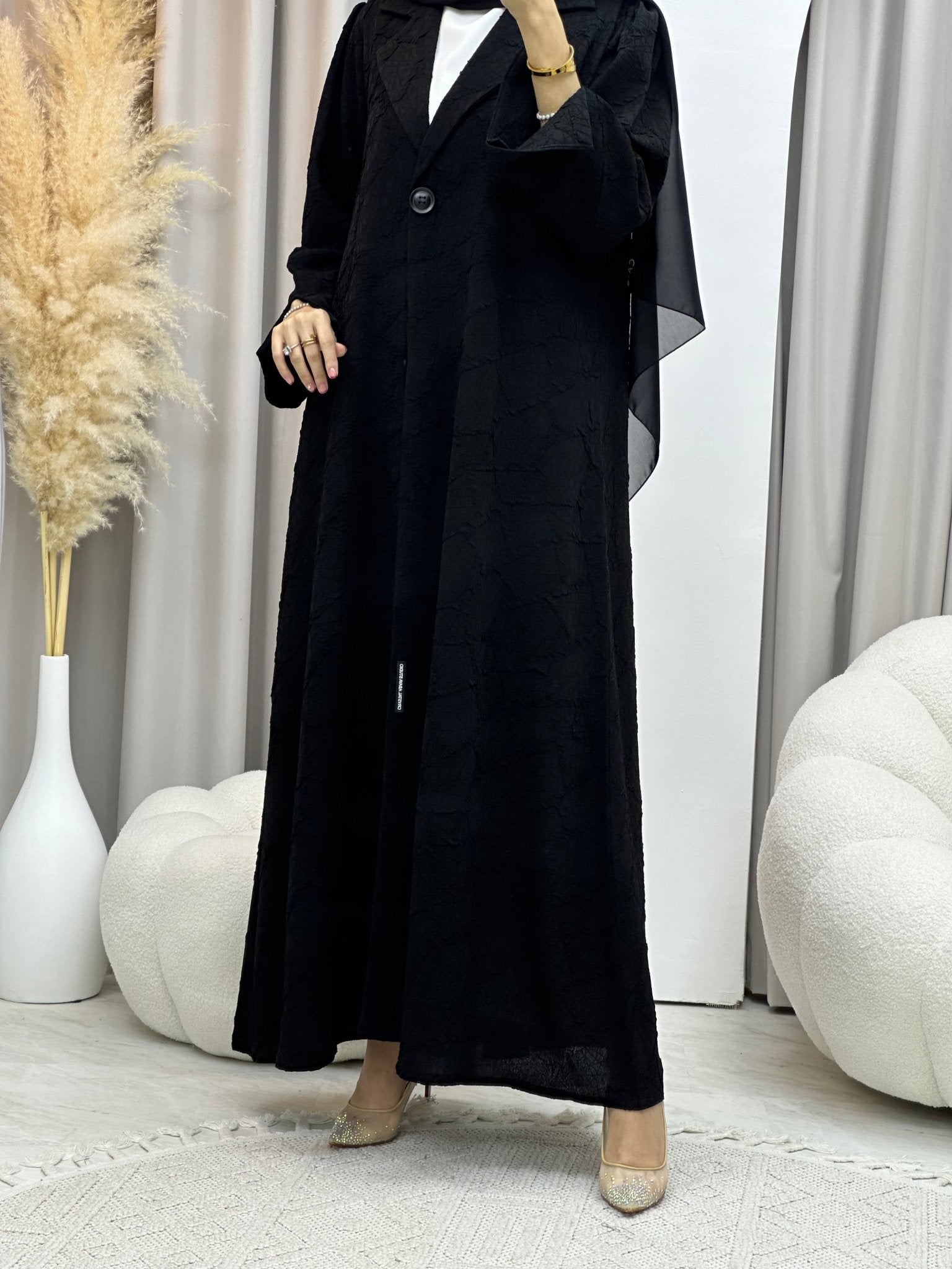 C 0044 Black Eid Abaya