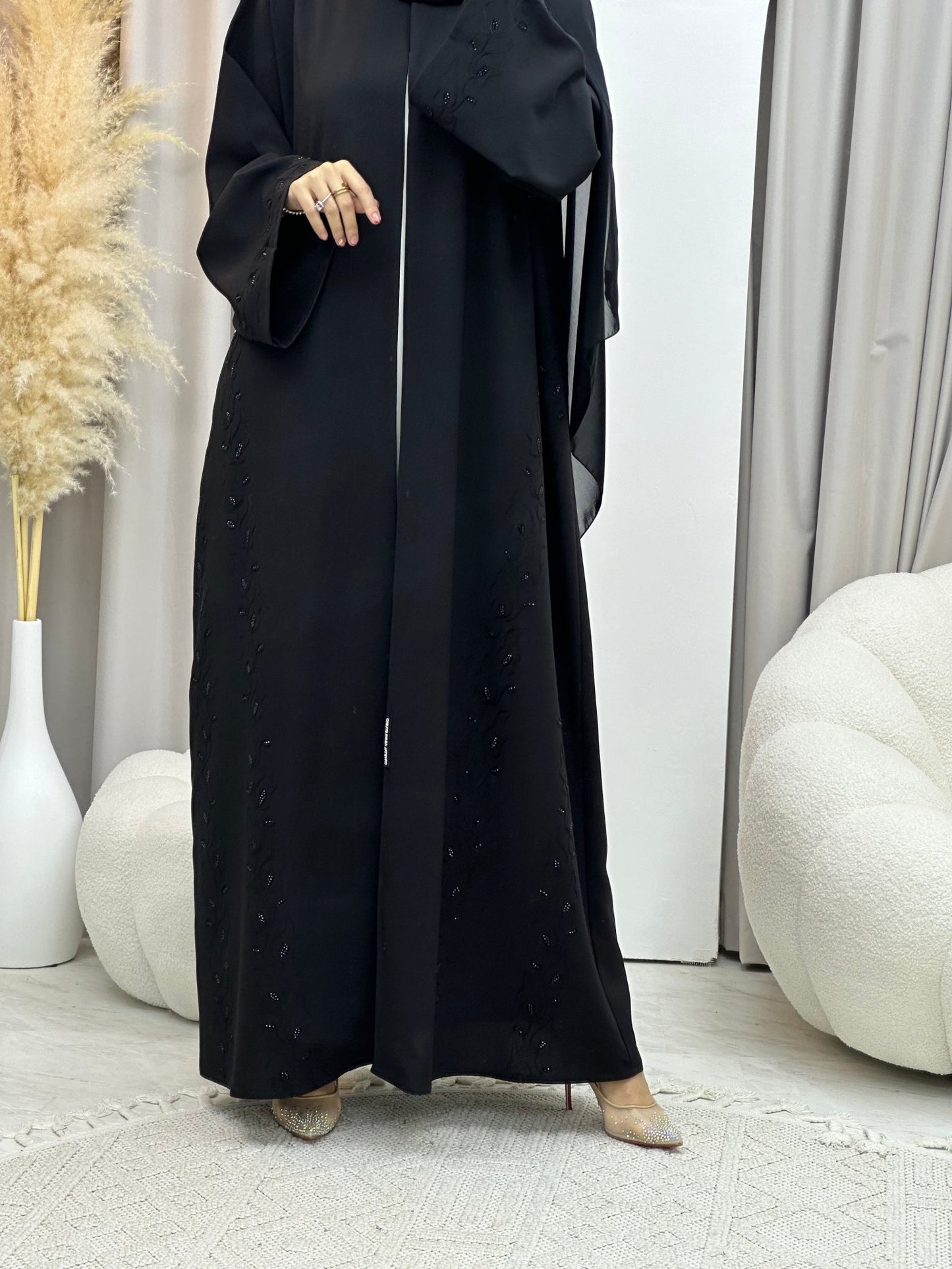 C 0047 Black Eid Abaya