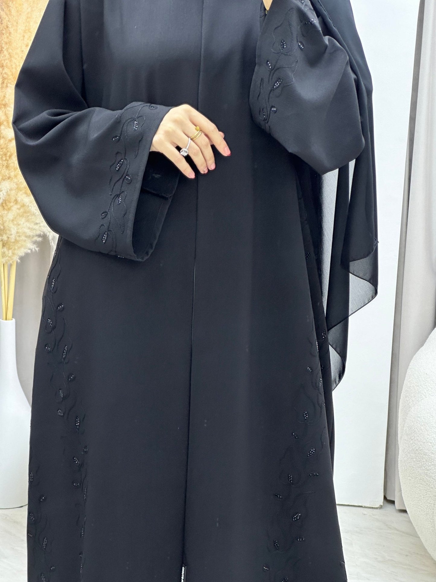 C 0047 Black Eid Abaya