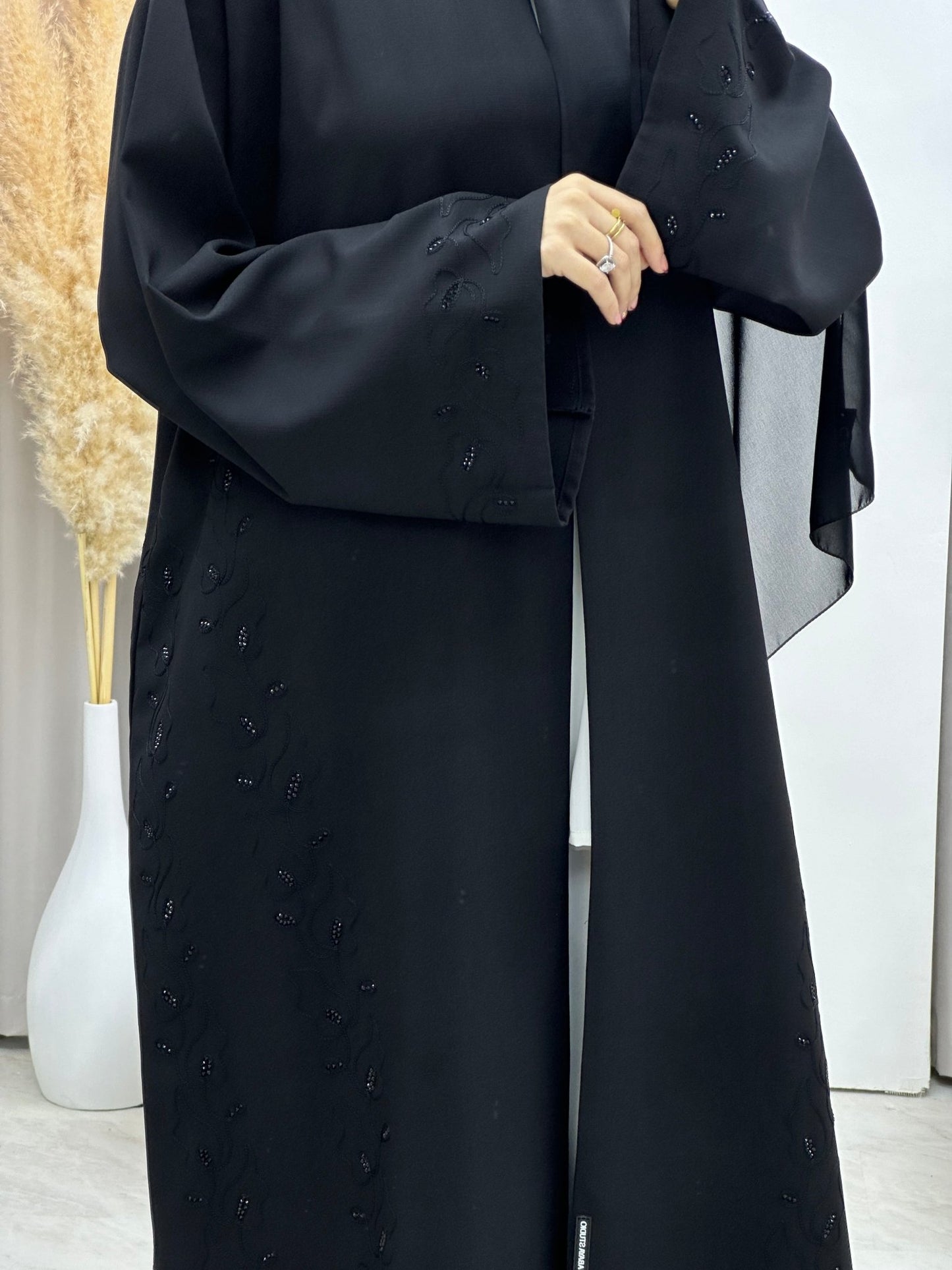 C 0047 Black Eid Abaya