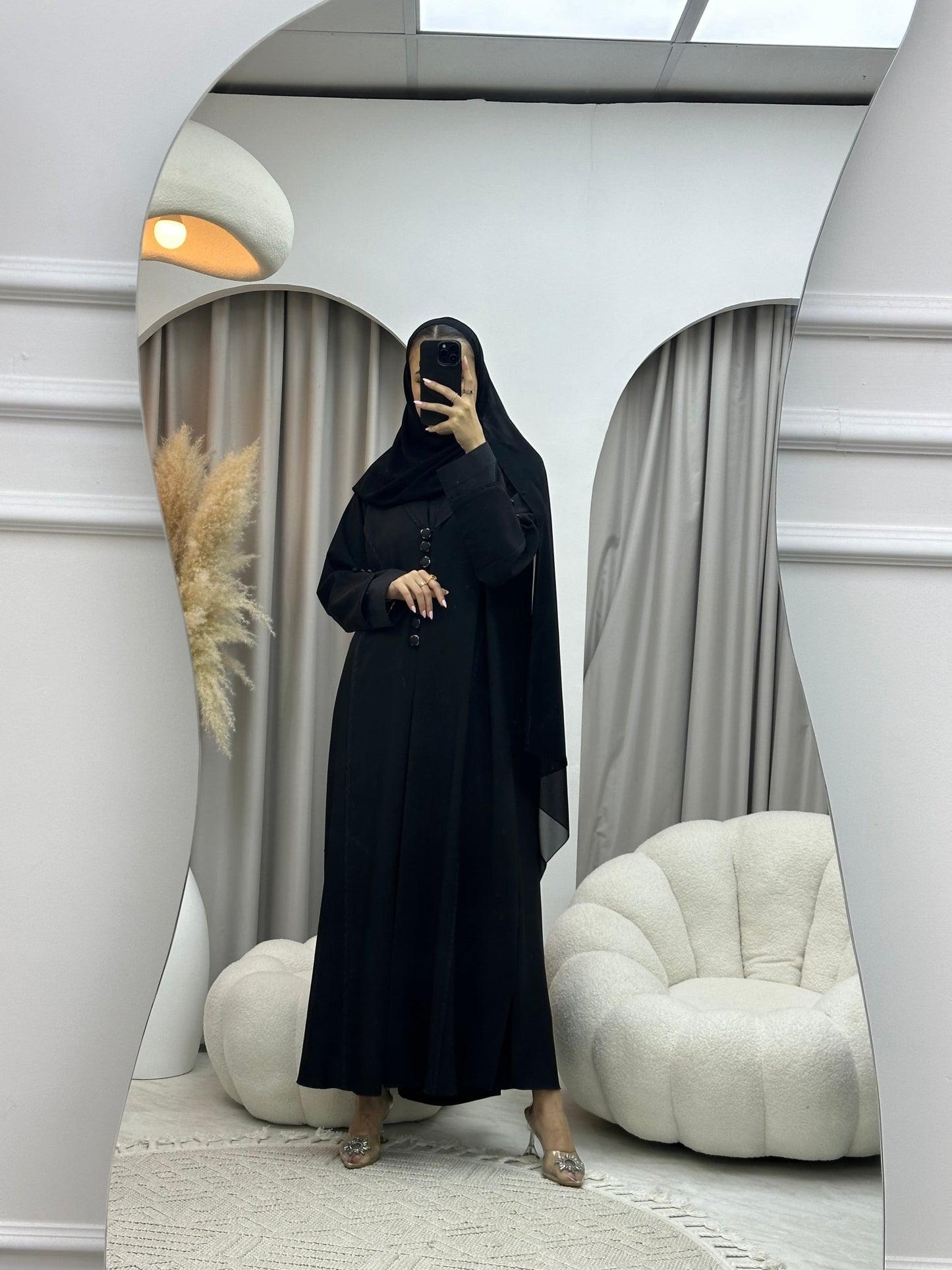 C 0049 Black Abaya