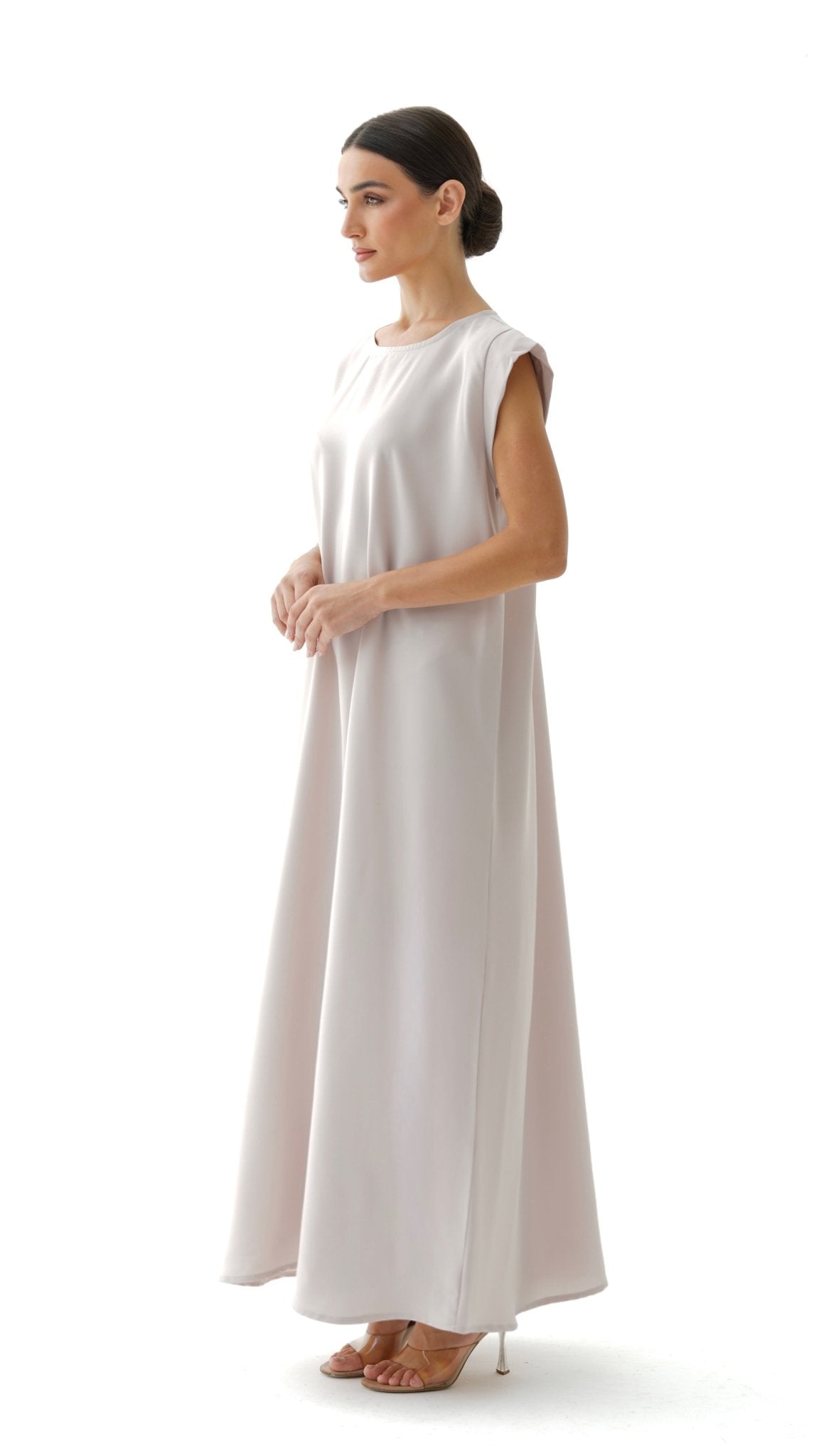 C 005 - 03 Premium Nude Under Abaya Dress