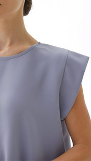 C 005 - 11 Premium Light Grey Under Abaya Dress