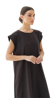 C 005 - 13 Premium Dark Brown Under Abaya Dress