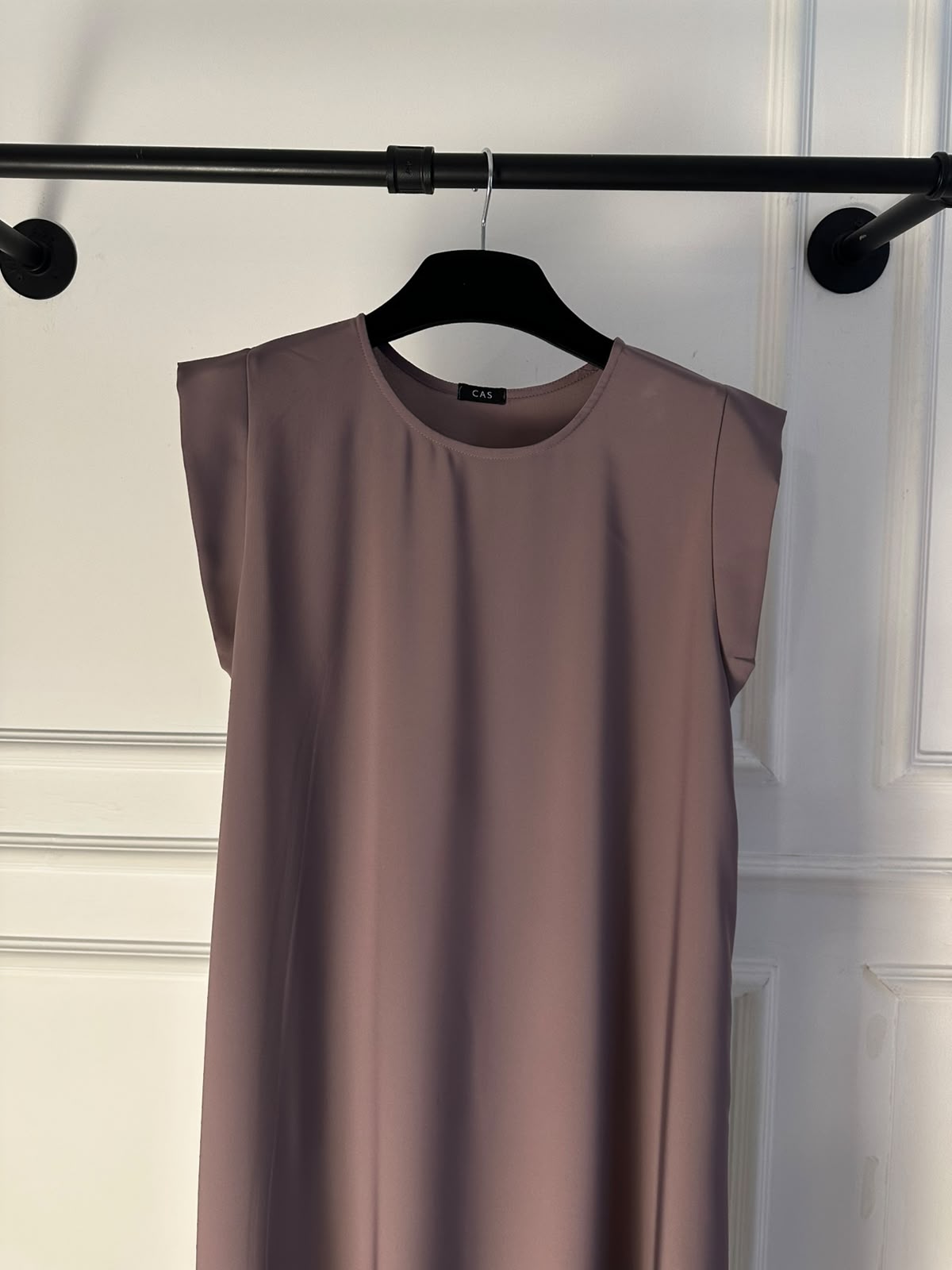 C 005-18 Premium Dark Mauve Under Abaya Dress