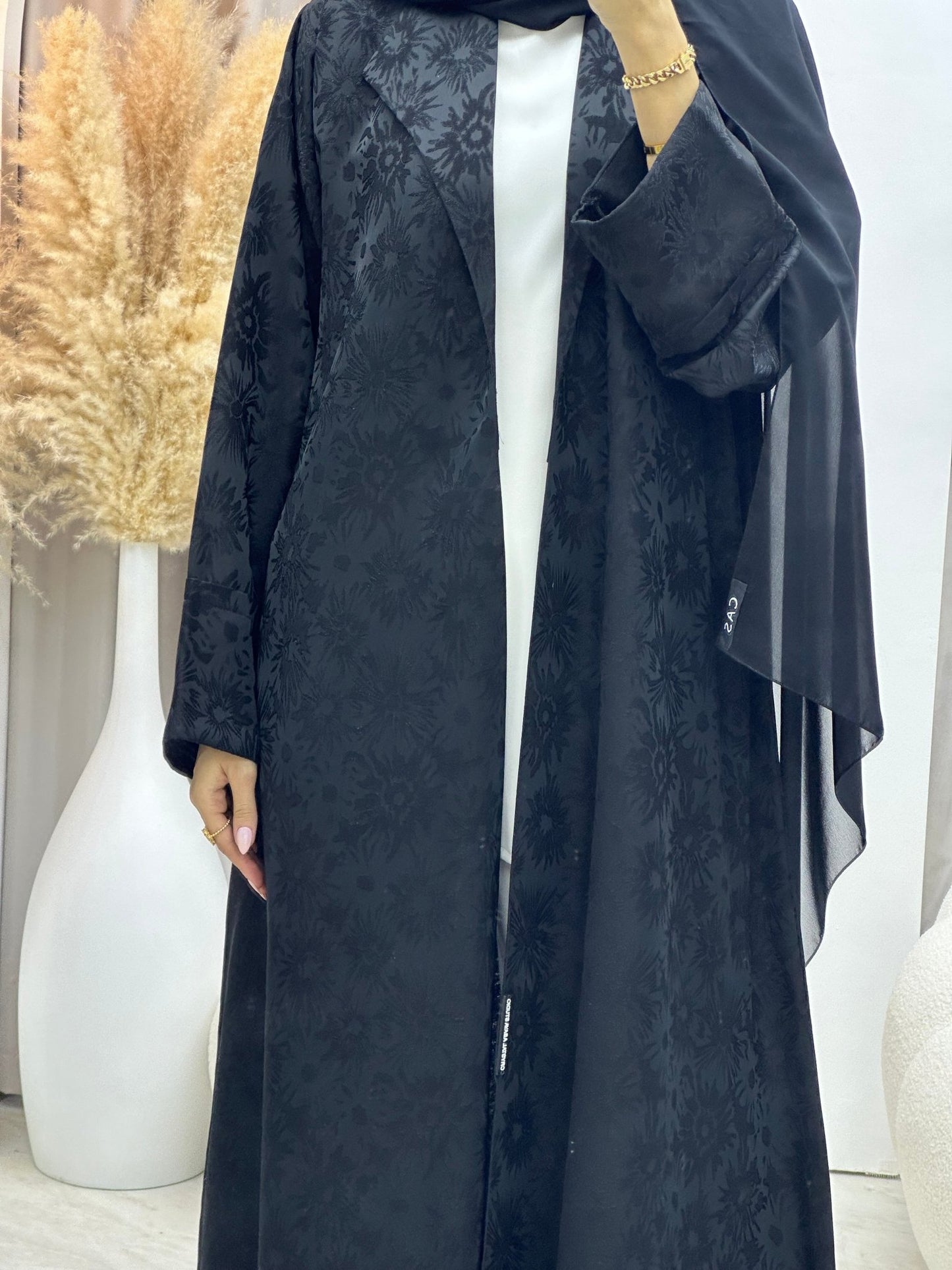 C 0050 Black Abaya