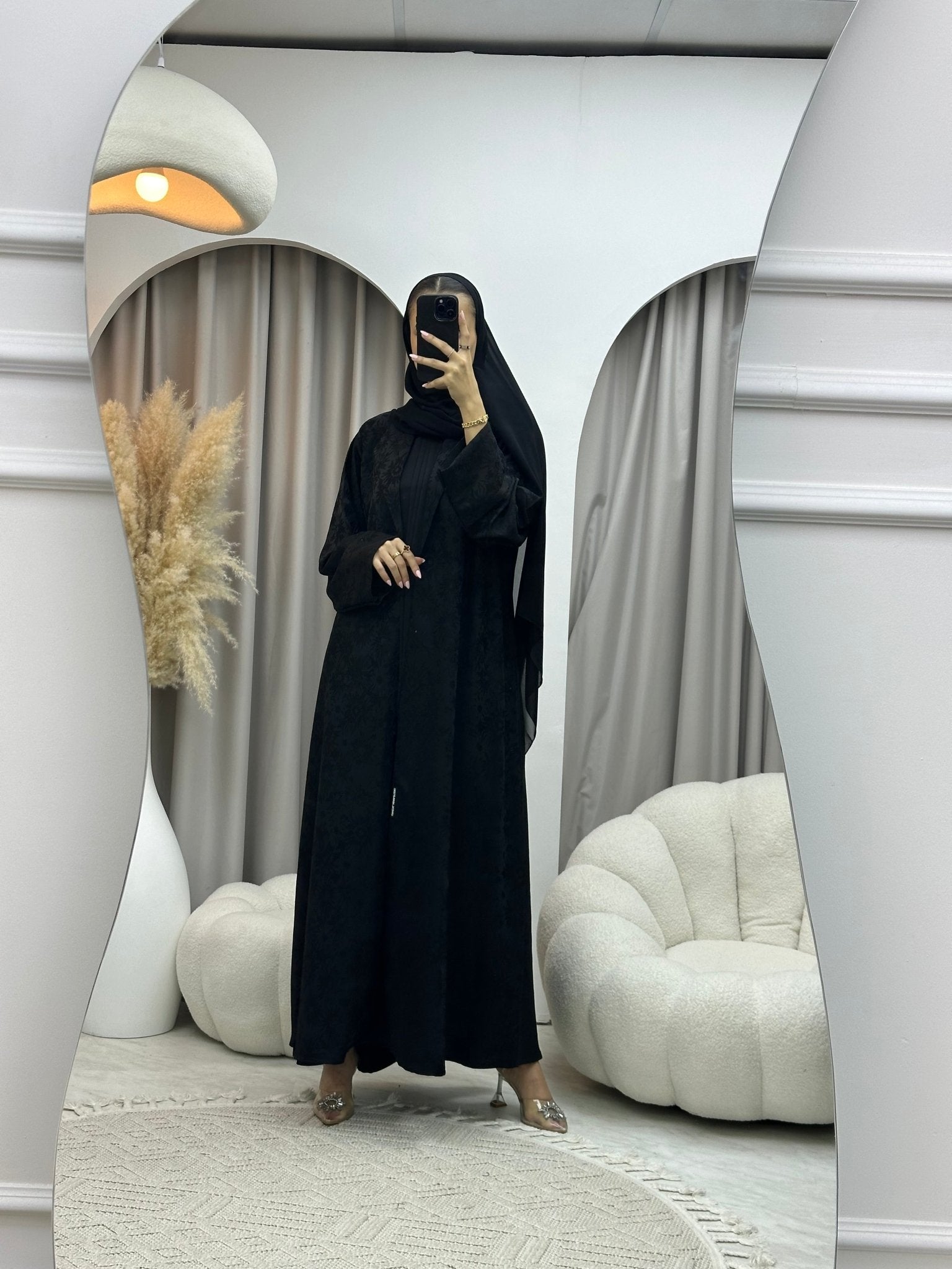 C 0050 Black Abaya