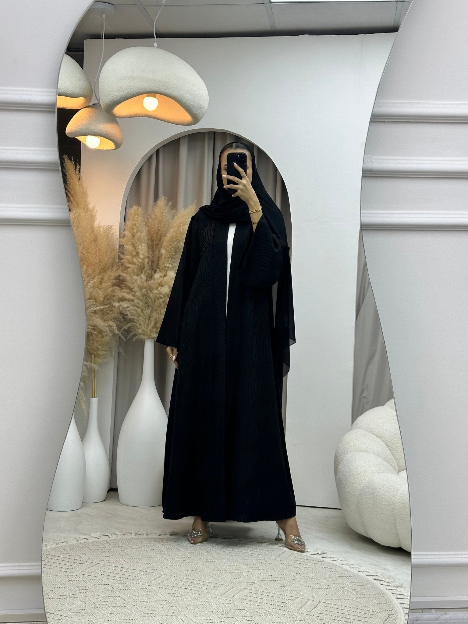 C 0051 Black Abaya