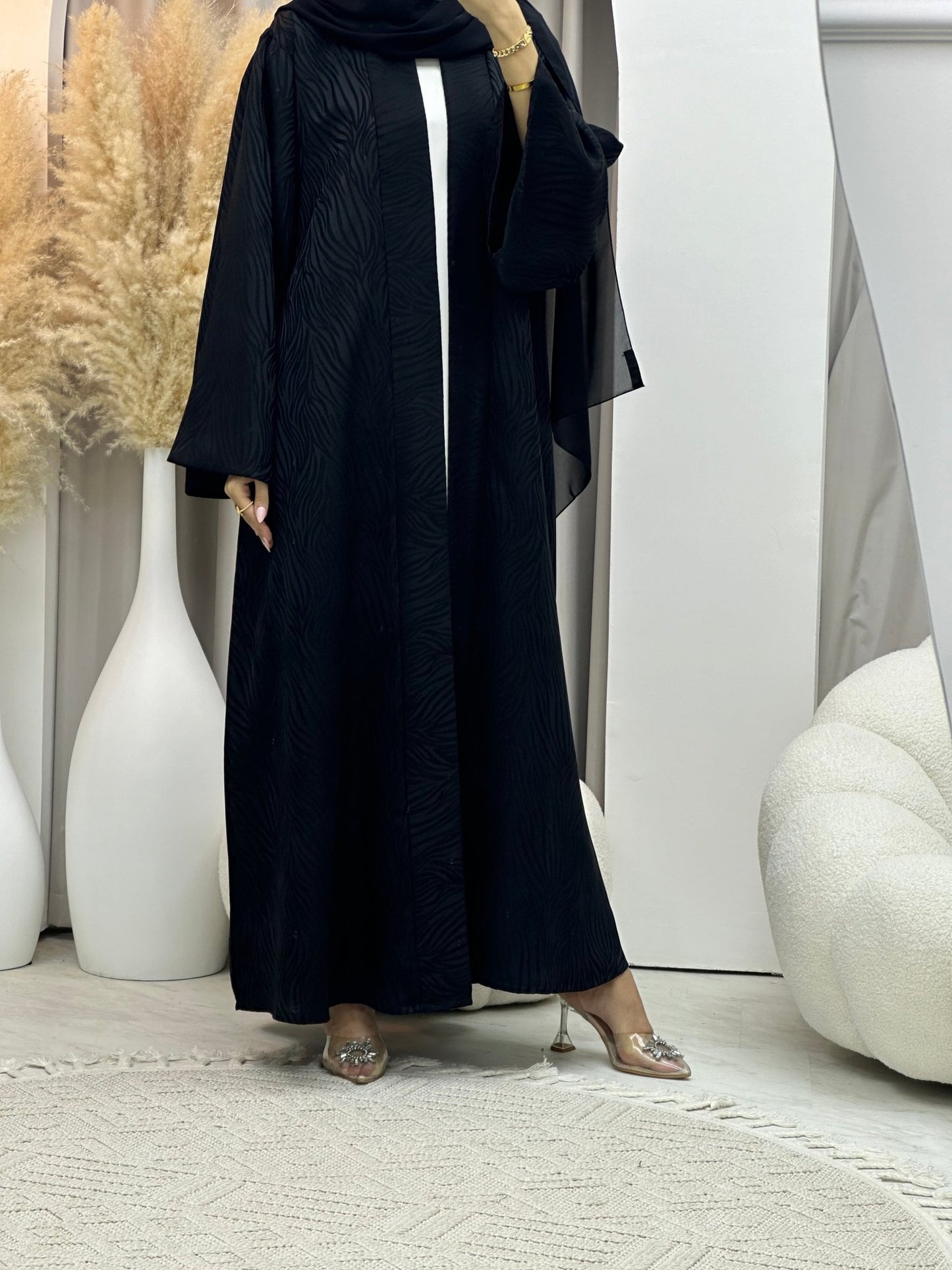 C 0051 Black Abaya