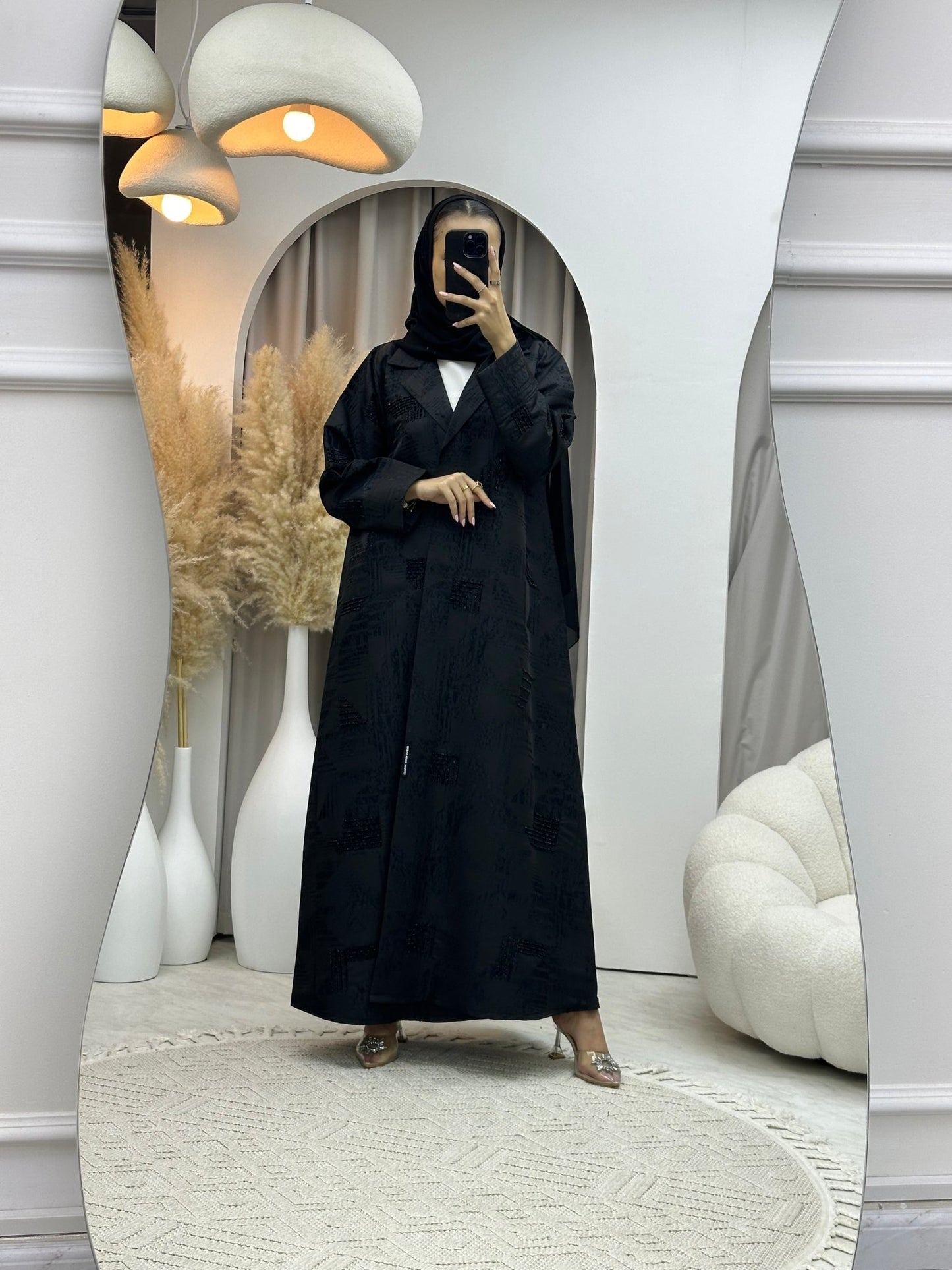 C 0052 Black Abaya