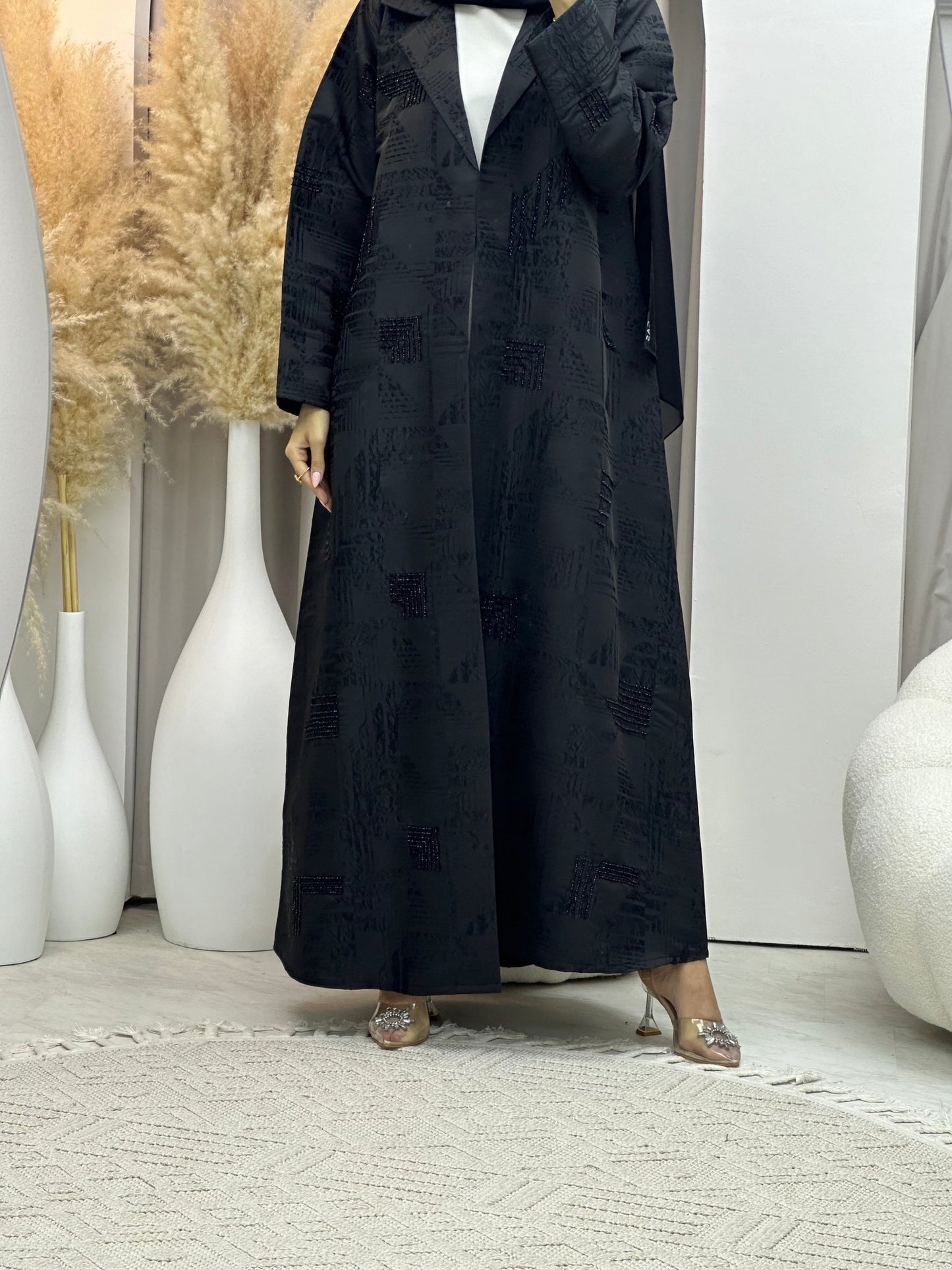 C 0052 Black Abaya