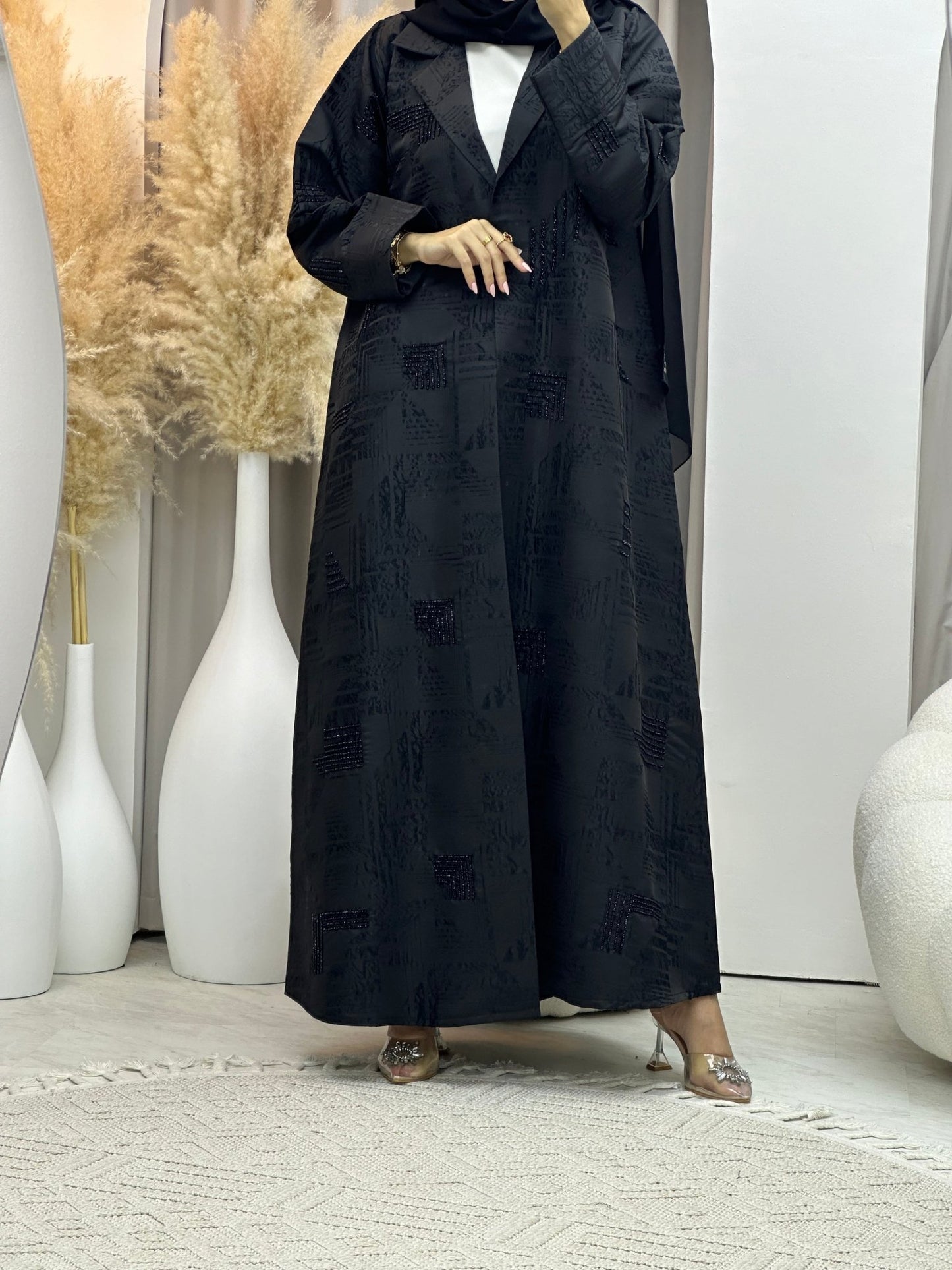 C 0052 Black Abaya