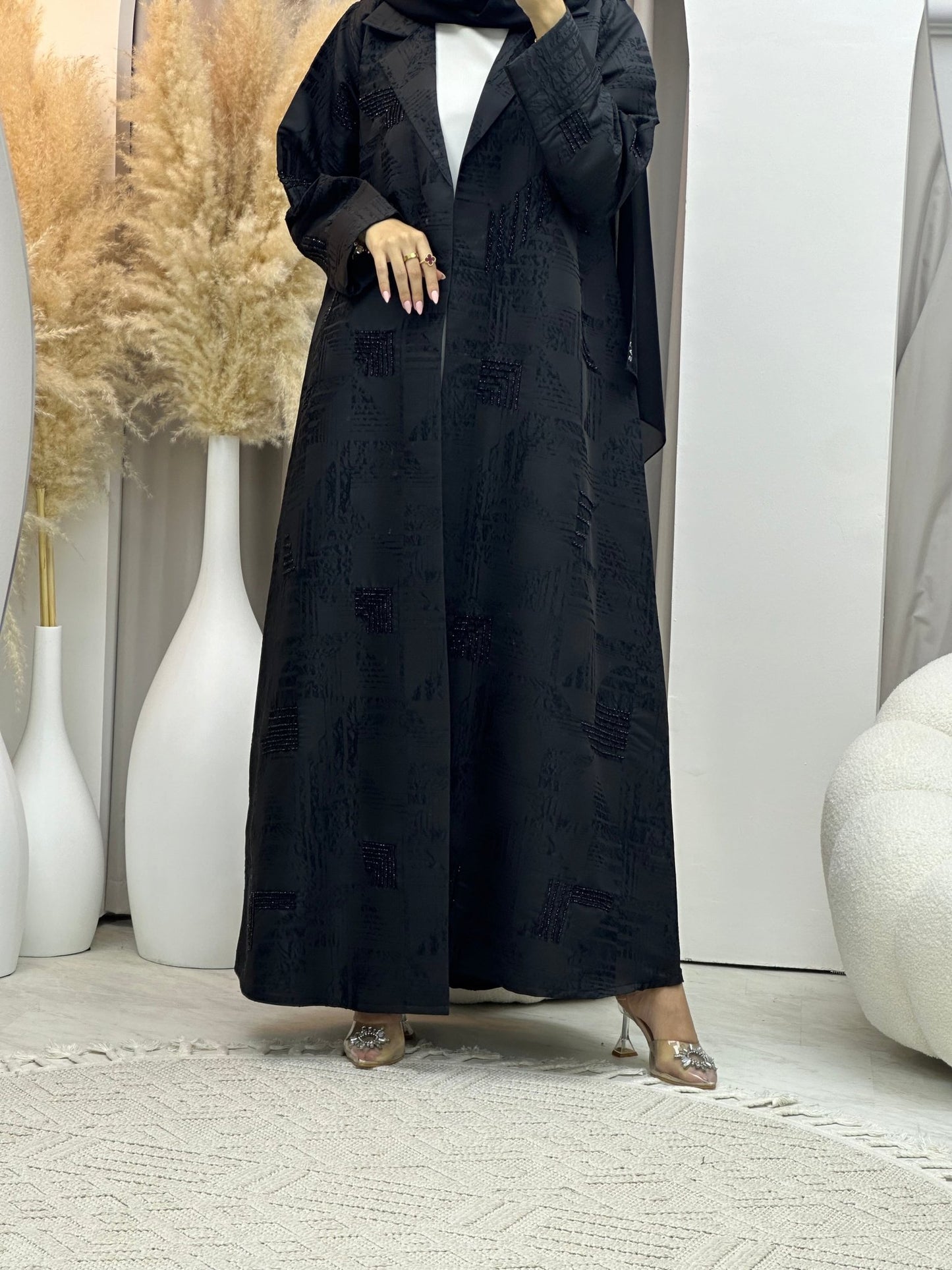 C 0052 Black Abaya