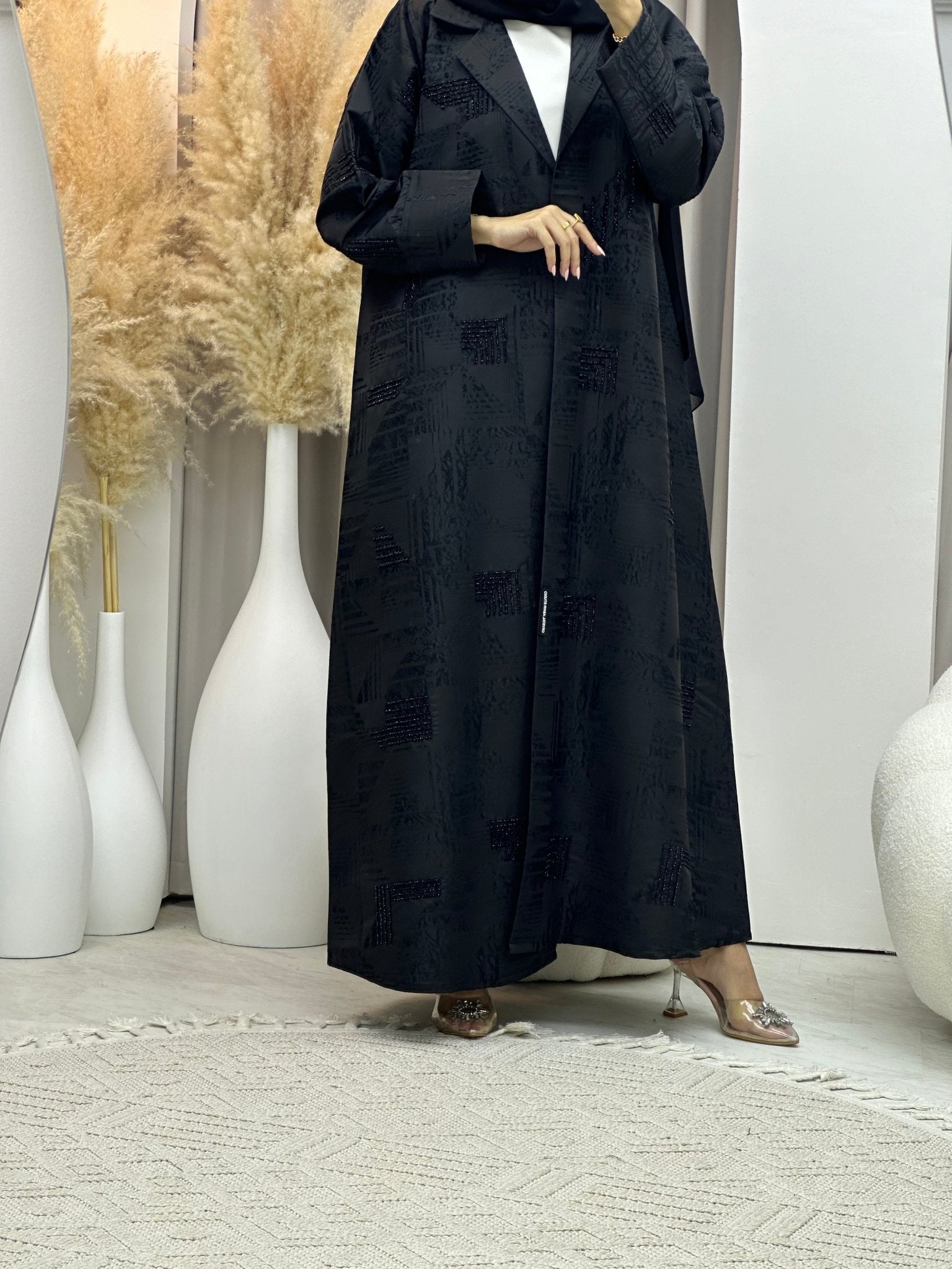 C 0052 Black Abaya