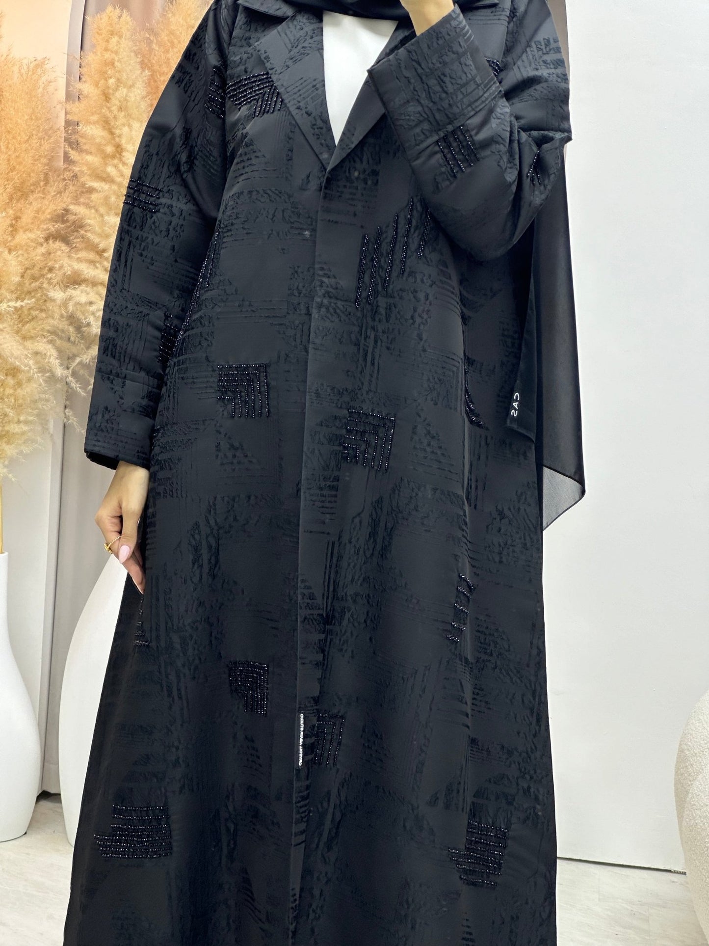 C 0052 Black Abaya