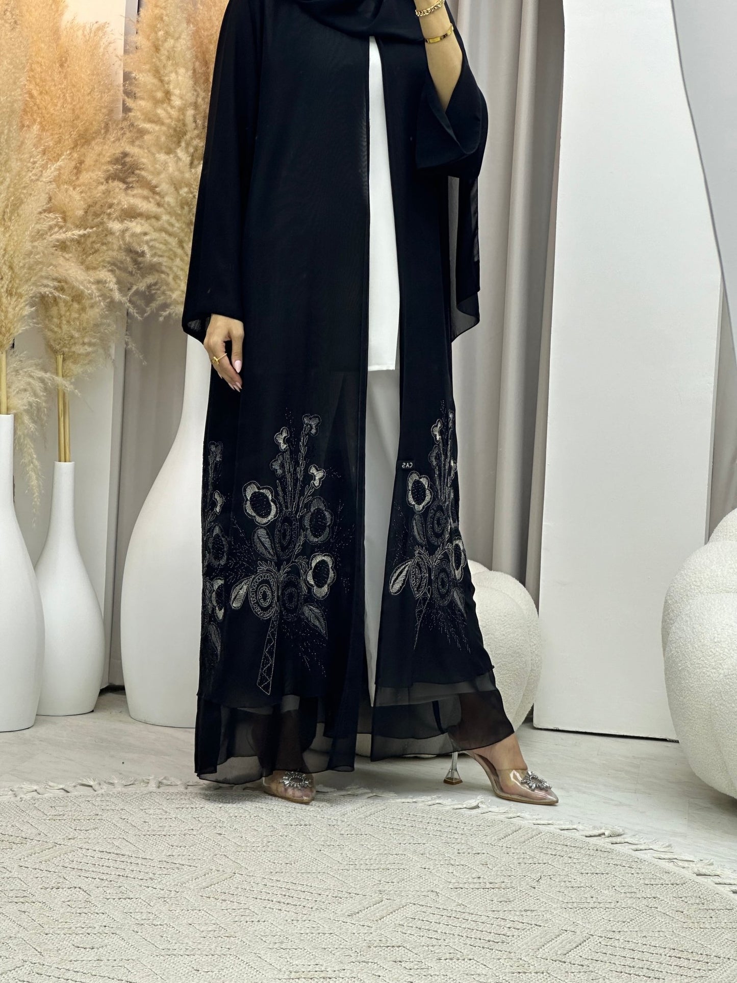 C 0054 Black Abaya