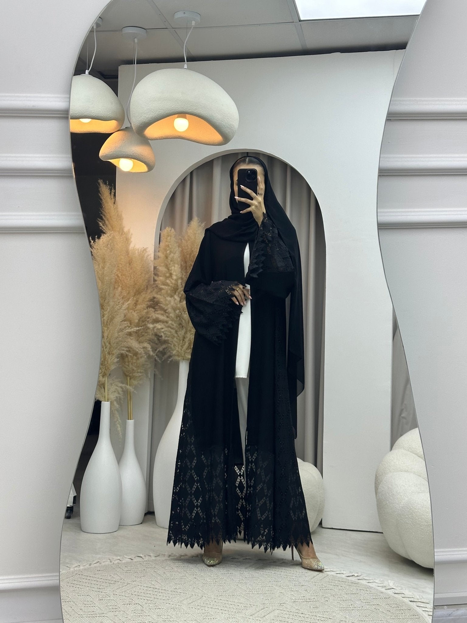 C 0056 Black Abaya