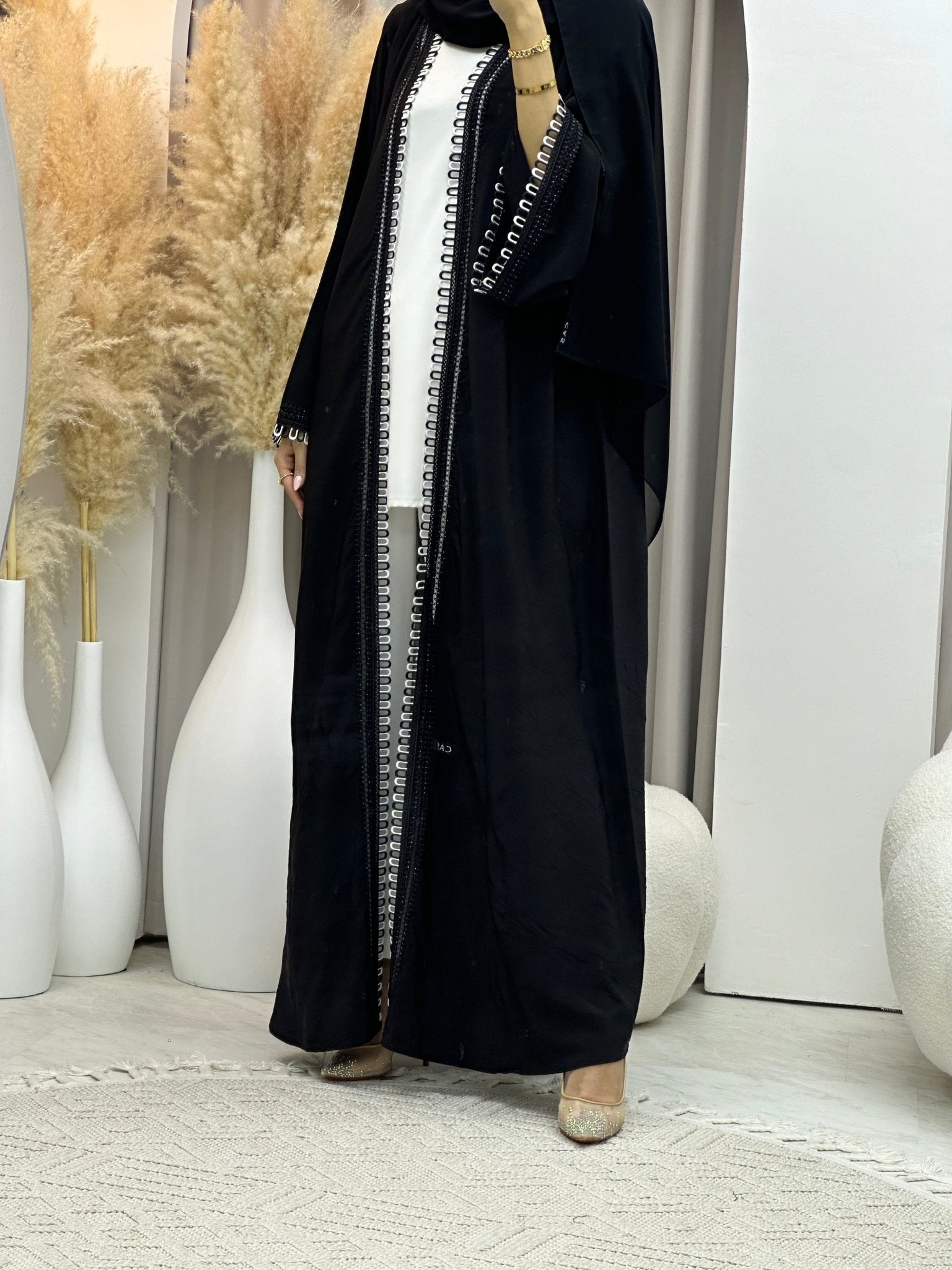 C 0058 Black Abaya