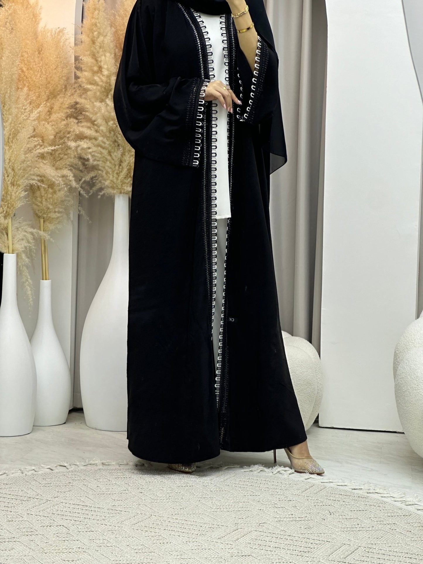 C 0058 Black Abaya