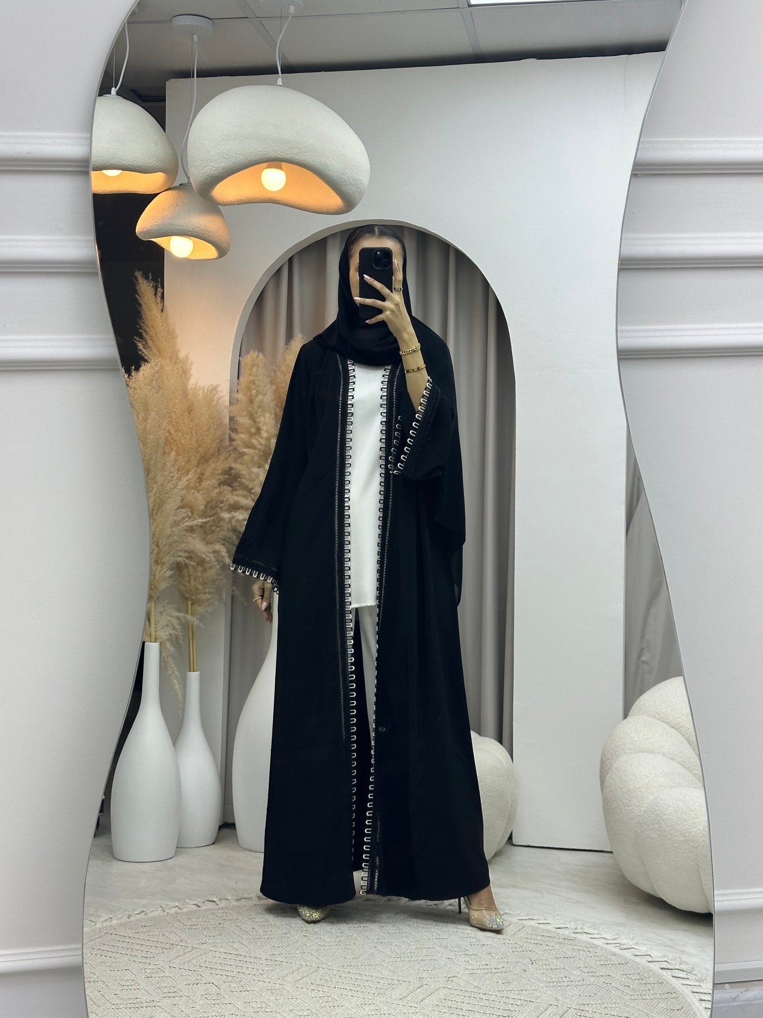 C 0058 Black Abaya