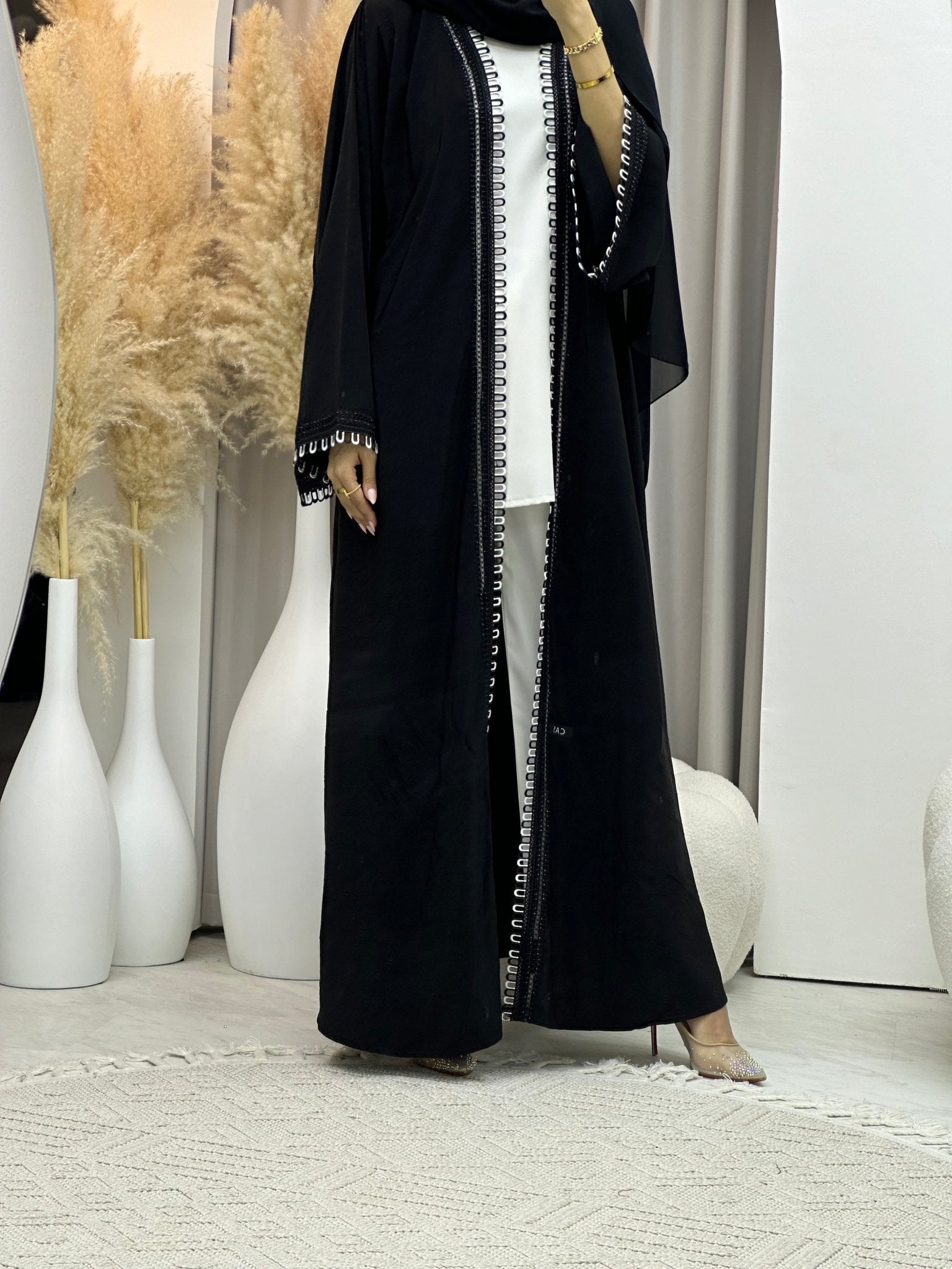 C 0058 Black Abaya