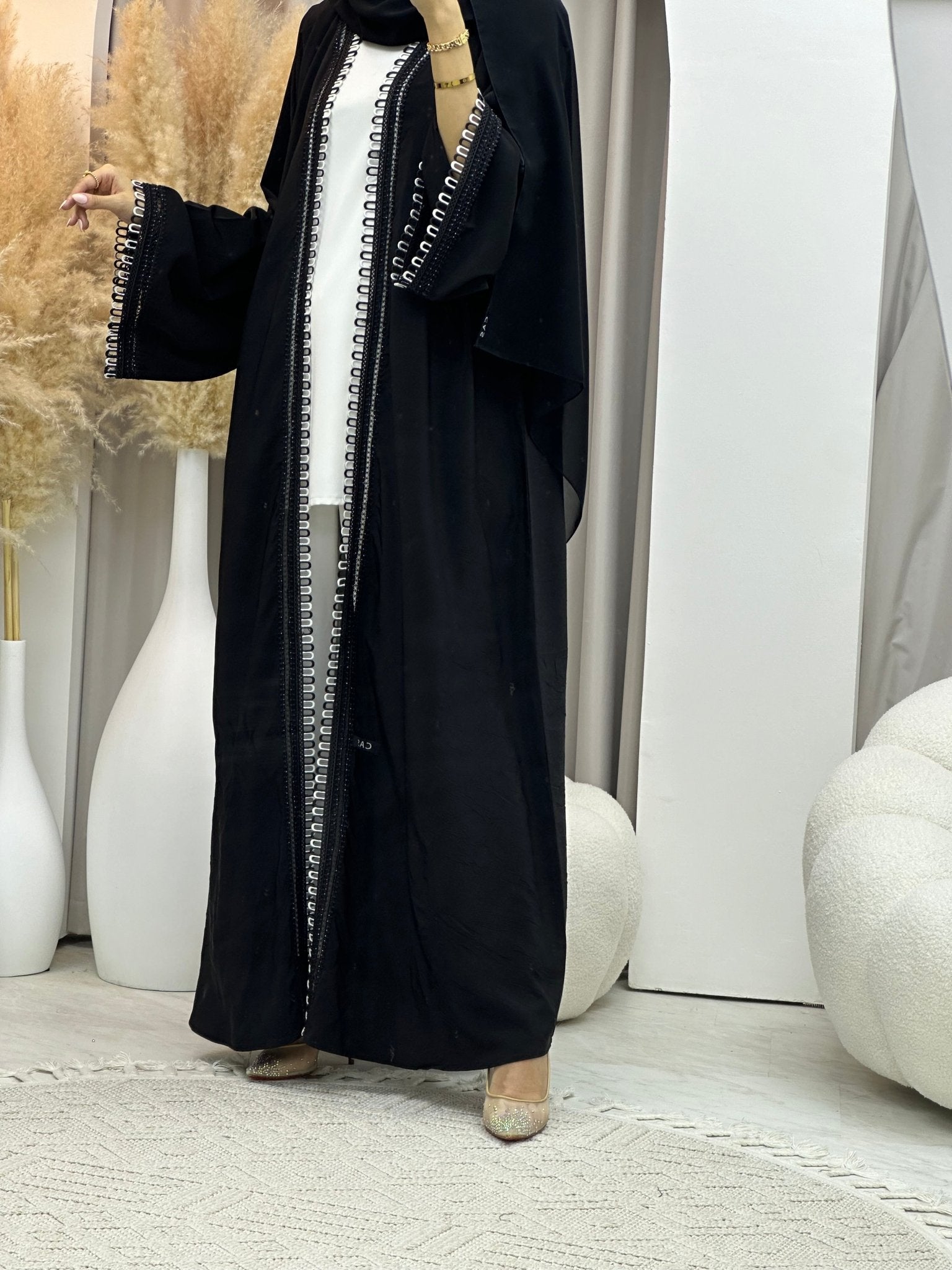 C 0058 Black Abaya