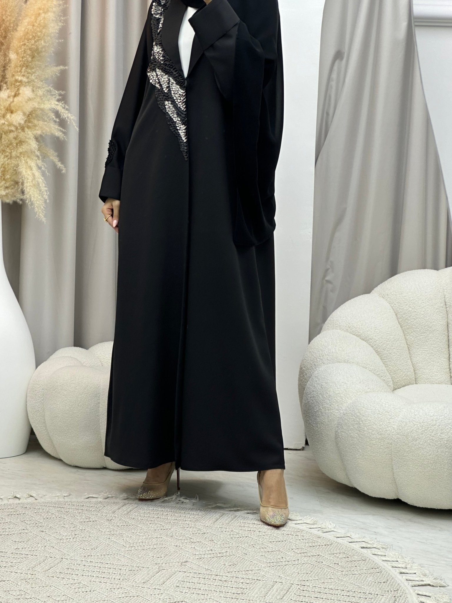 C 0060 Black Abaya