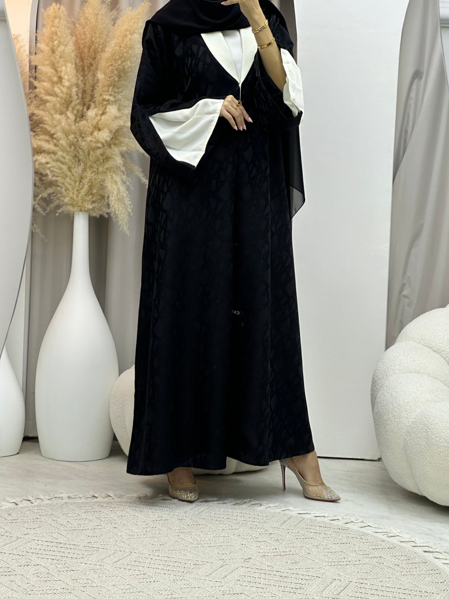 C 0061 Black Abaya