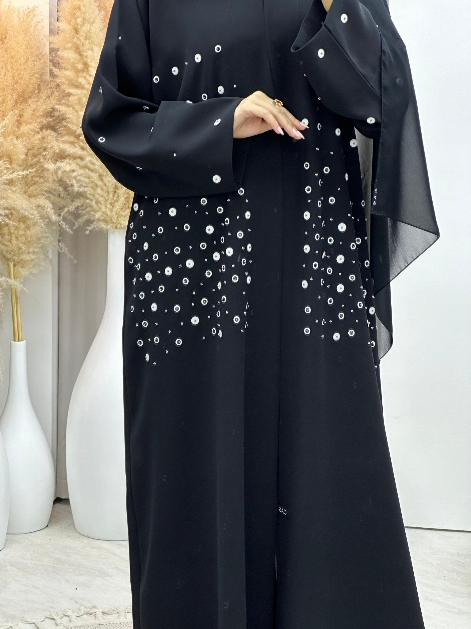 C 0062 Black Abaya