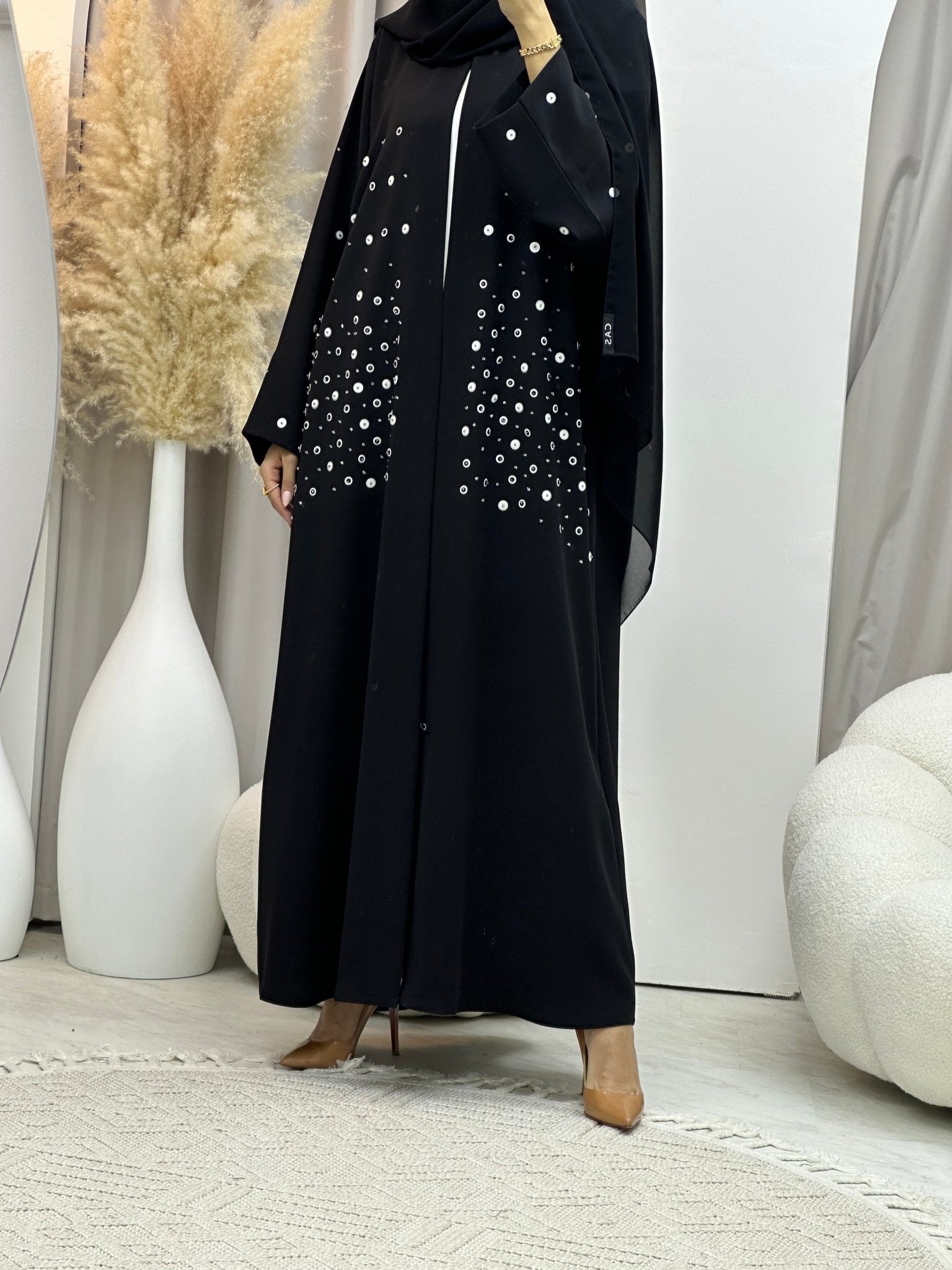 C 0062 Black Abaya