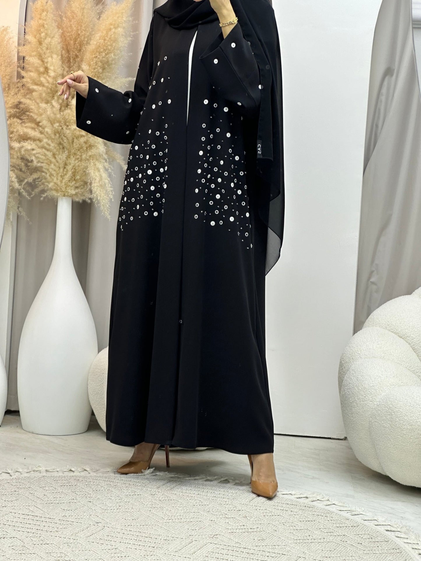 C 0062 Black Abaya