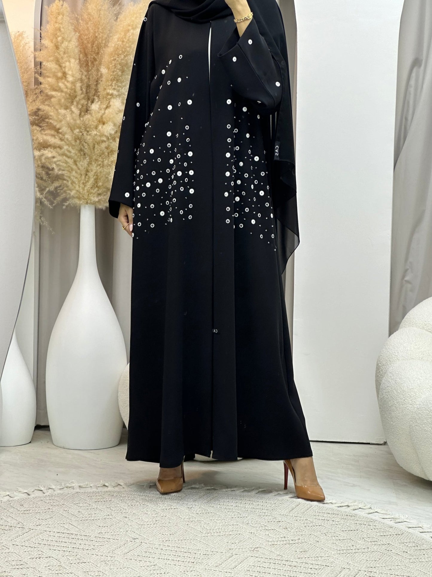 C 0062 Black Abaya