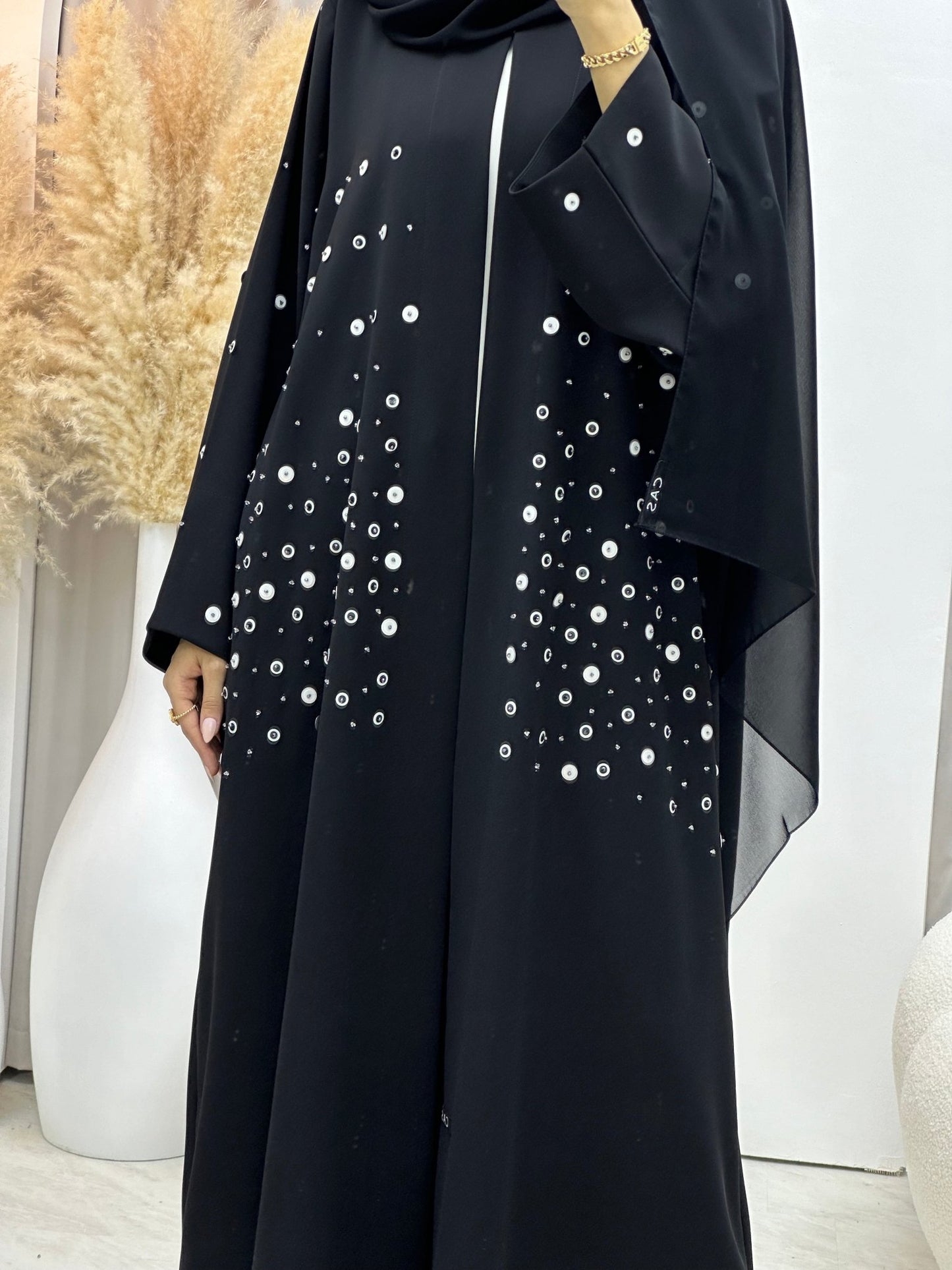 C 0062 Black Abaya