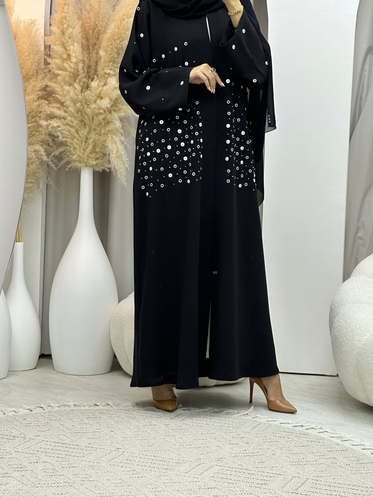 C 0062 Black Abaya