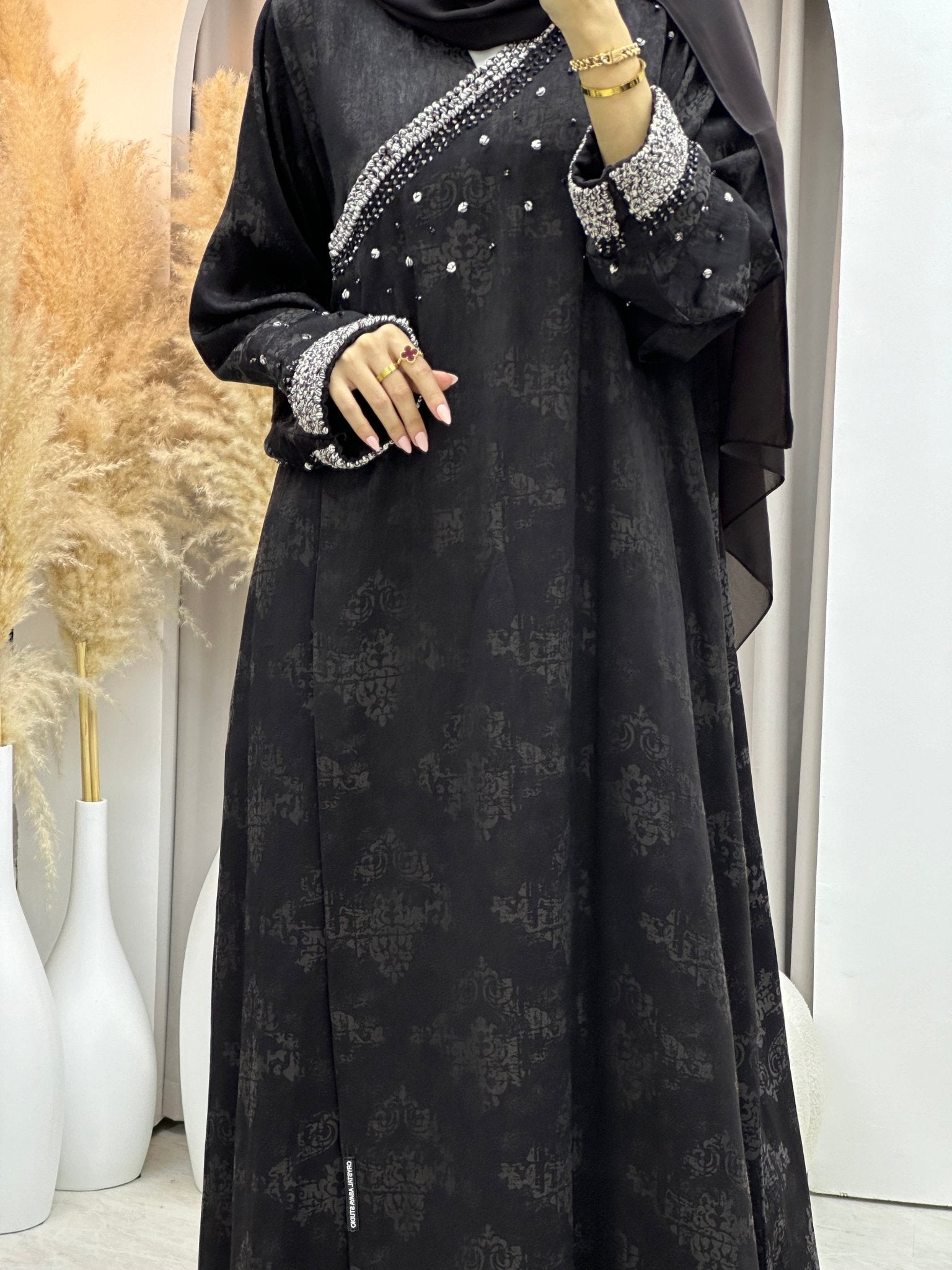 C 0065 Black Abaya