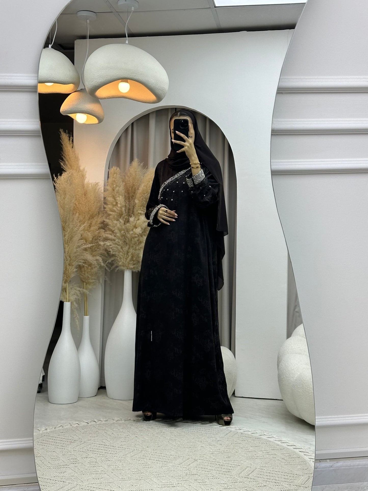 C 0065 Black Abaya