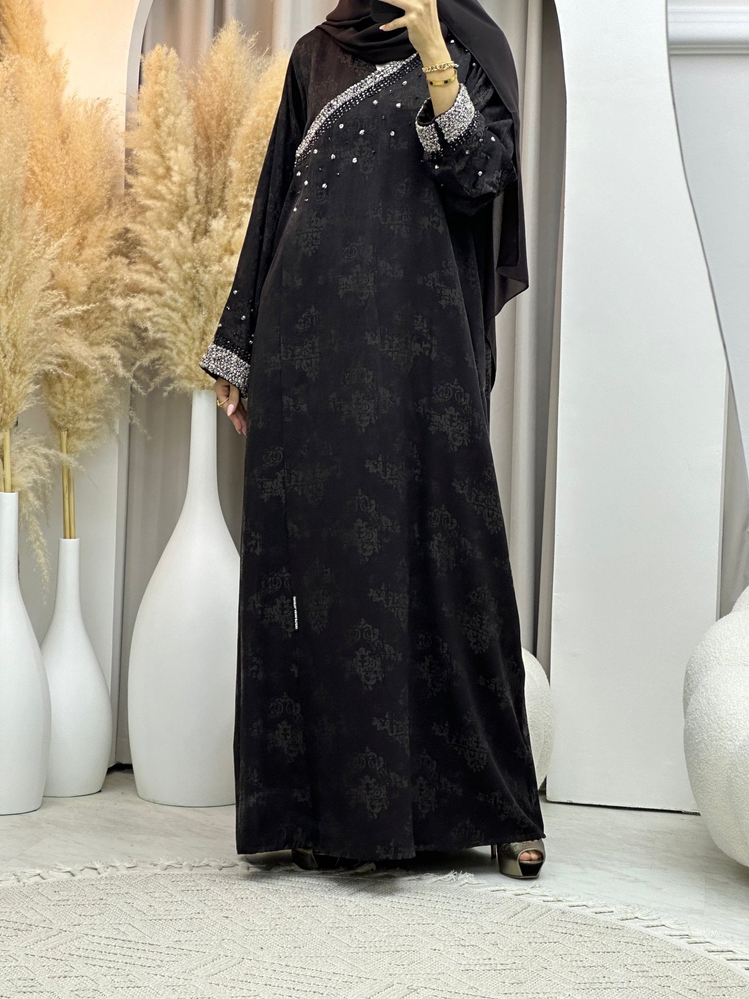 C 0065 Black Abaya