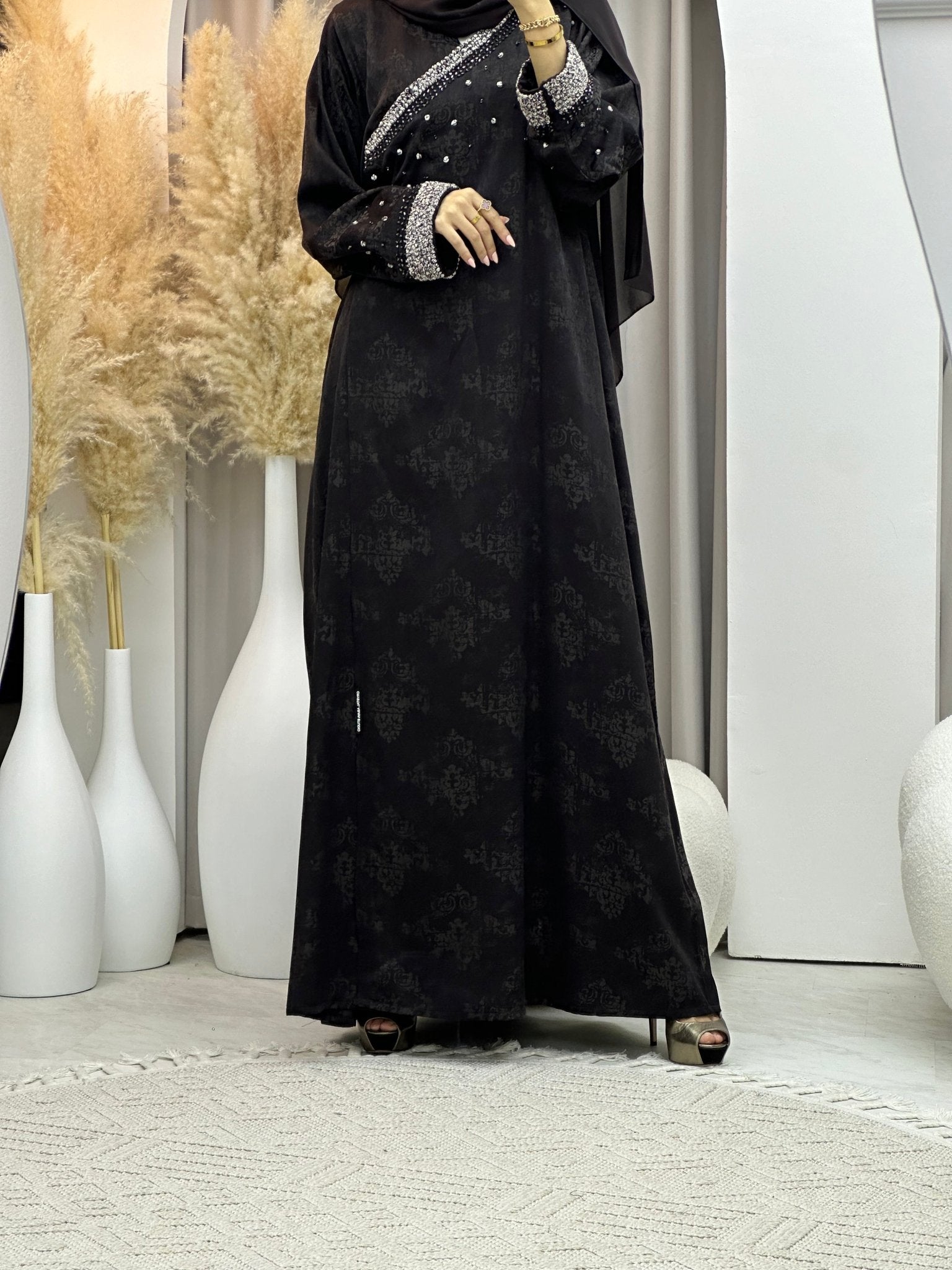 C 0065 Black Abaya