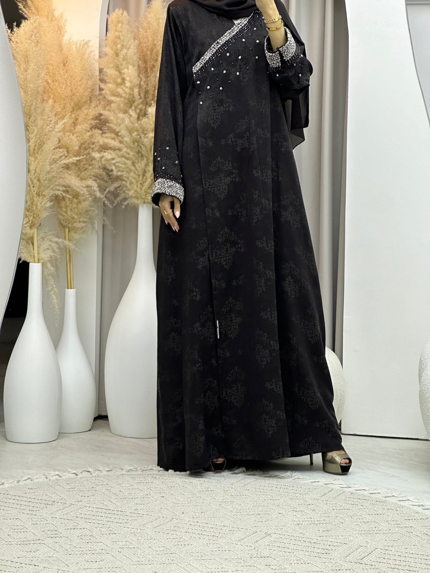 C 0065 Black Abaya