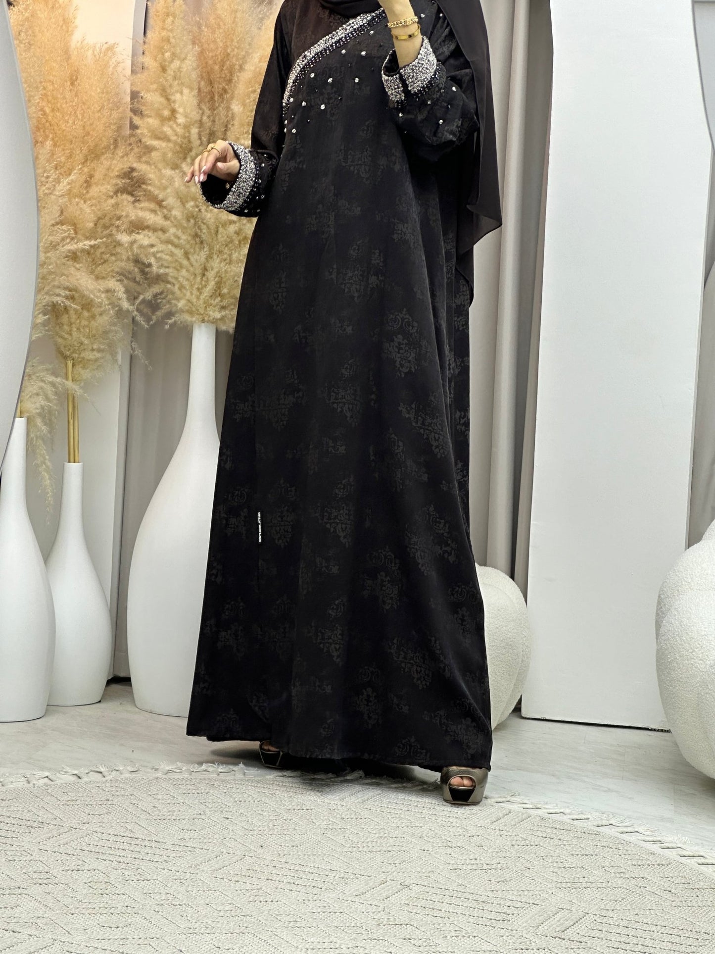 C 0065 Black Abaya