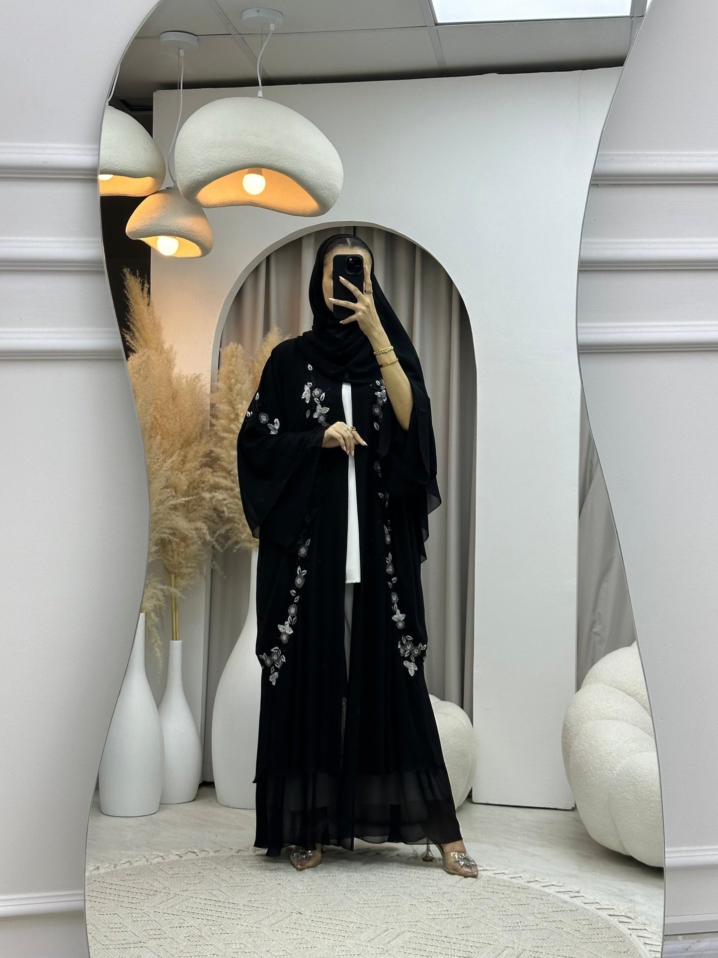 C 0066 Black Abaya