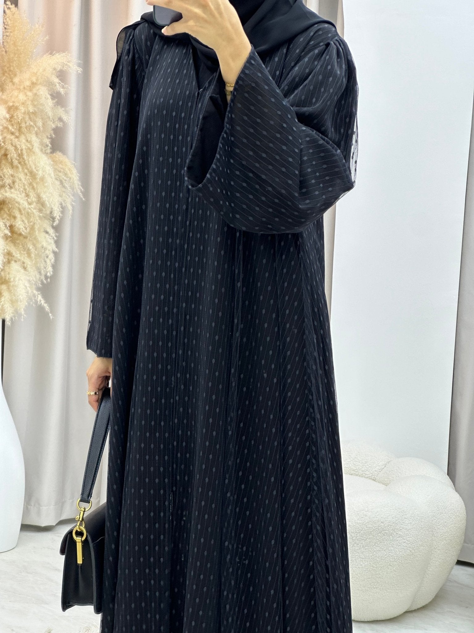 C 0148 Black Abaya