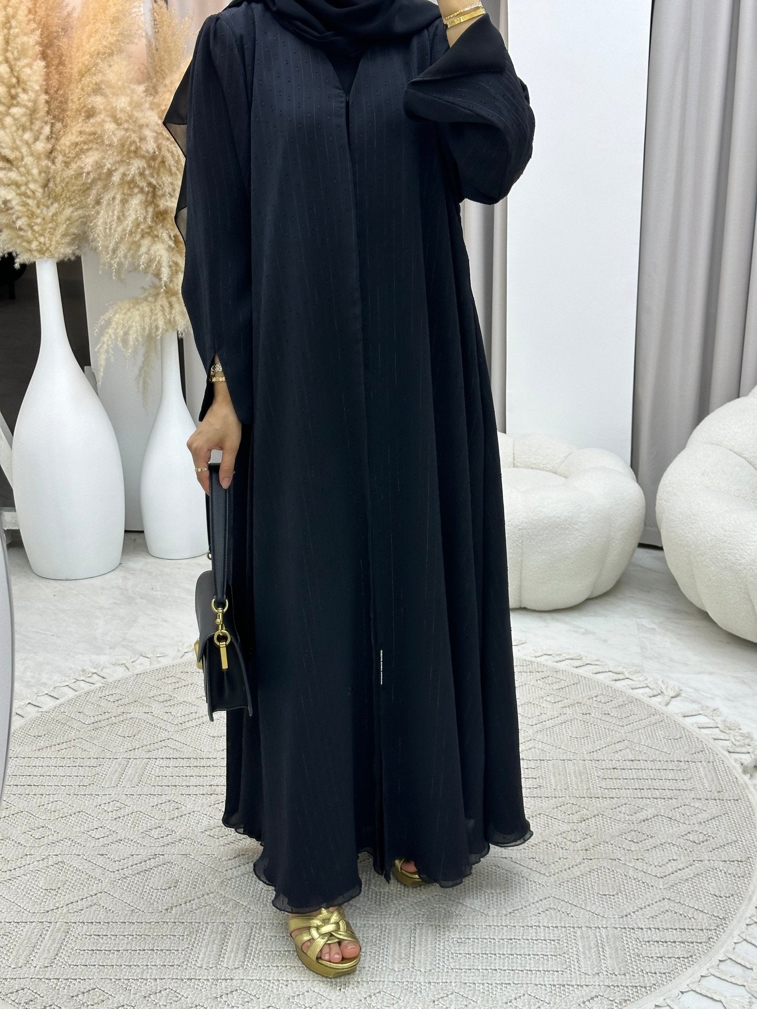 C 0150 Black Abaya